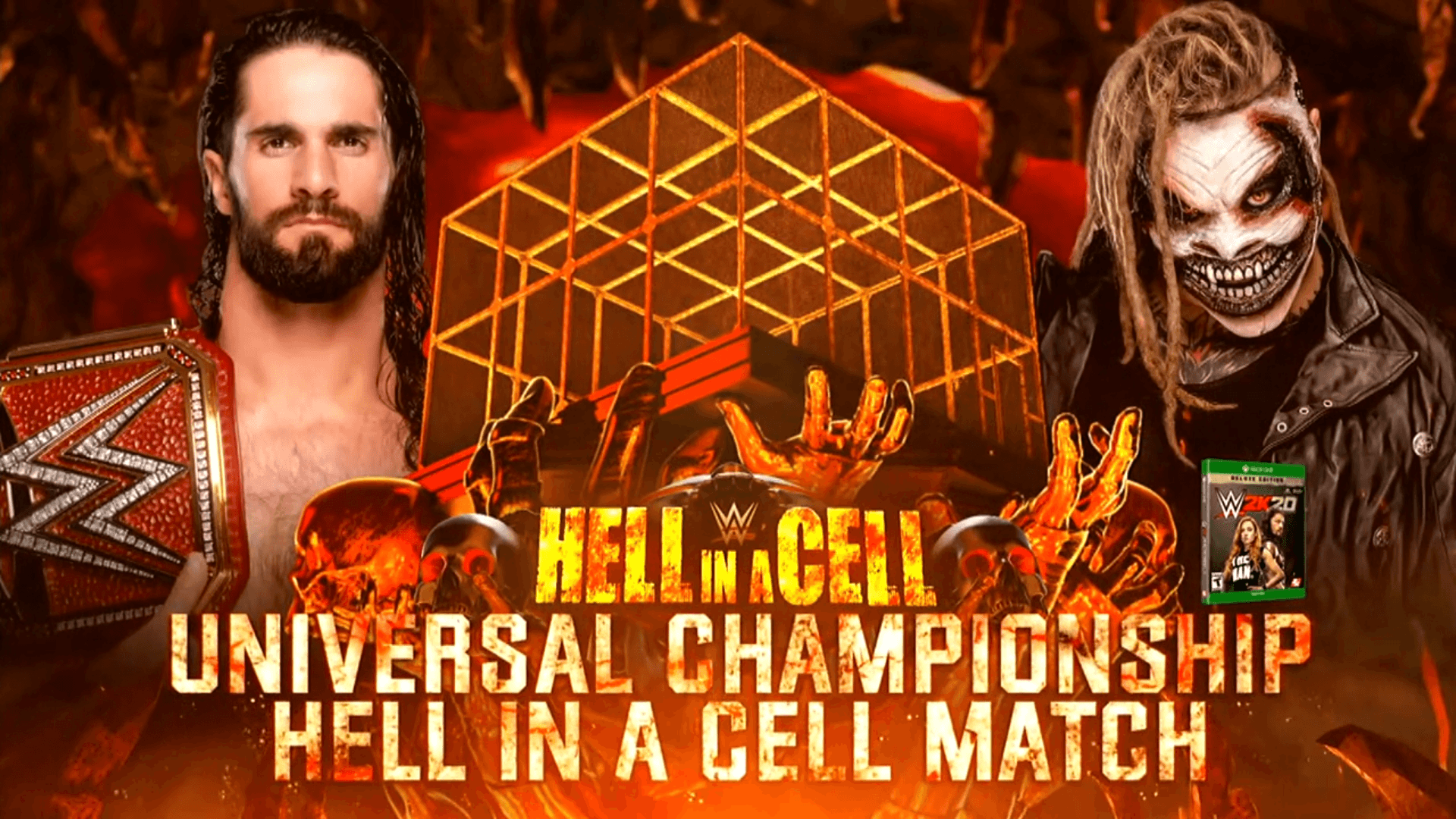 Seth Rollins vs. The Fiend Hell in a Cell 2019