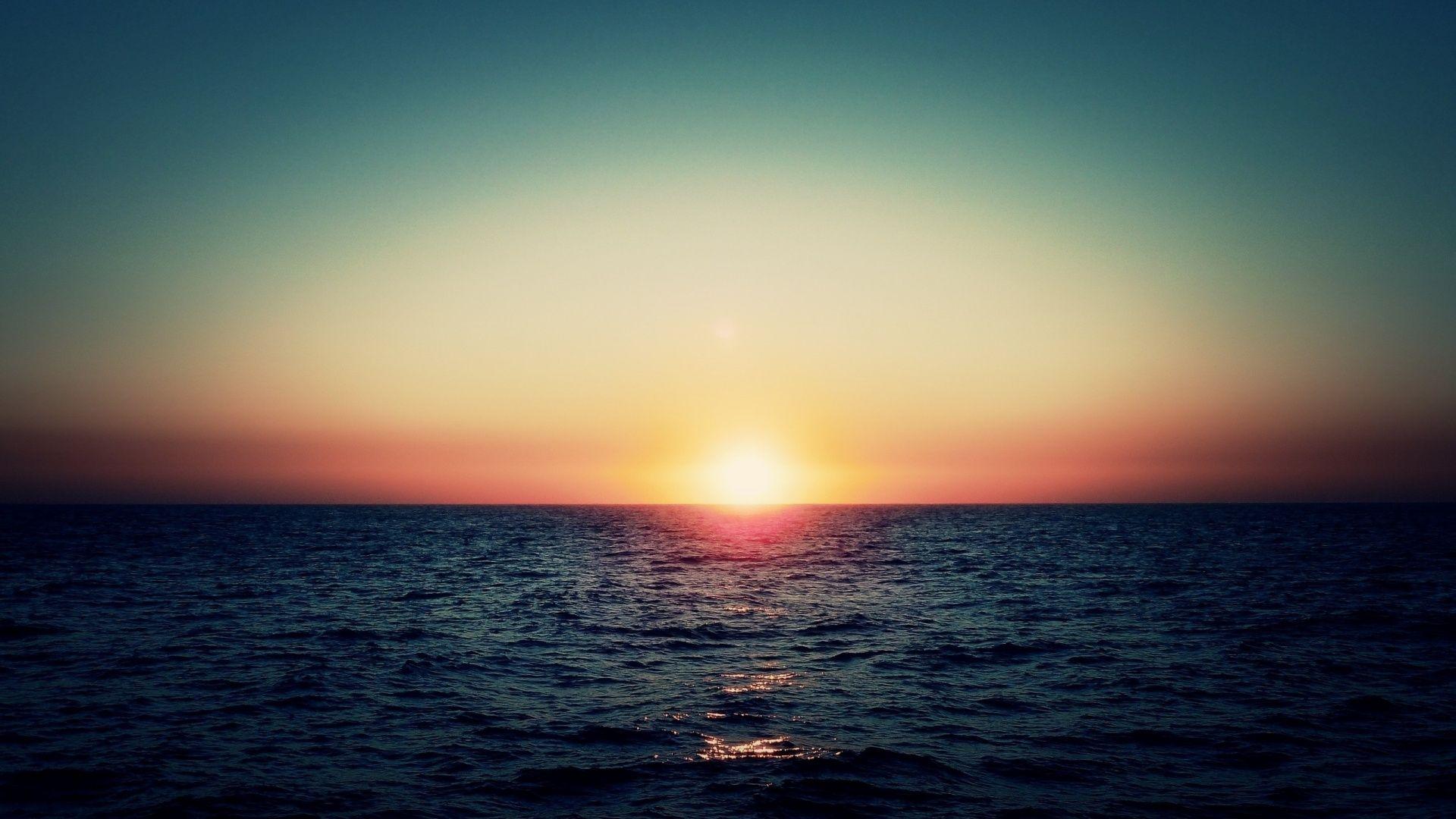 Ocean Sunset Wallpaper