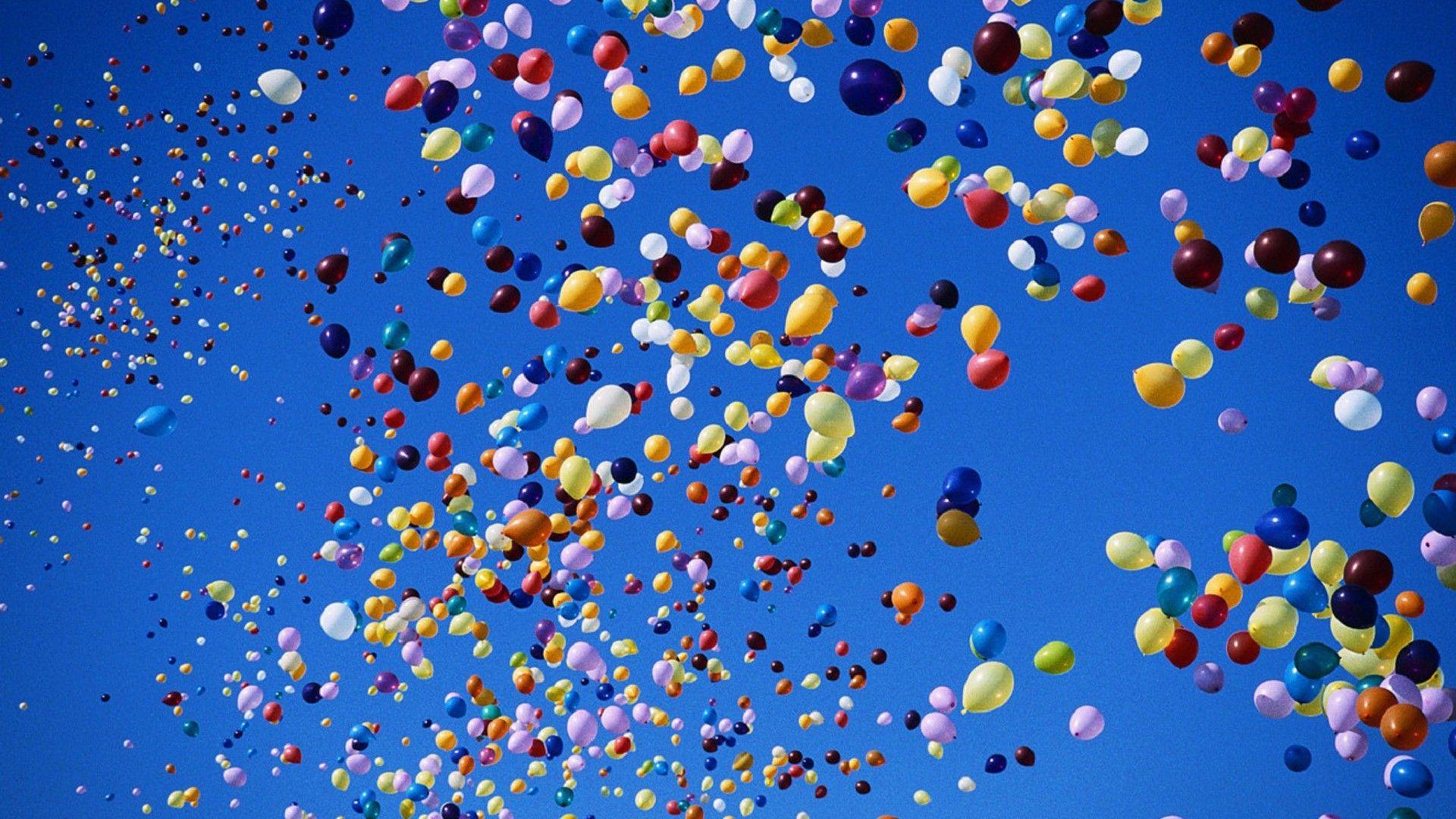Colorful Balloons Desktop Wallpaper and Image. Cool