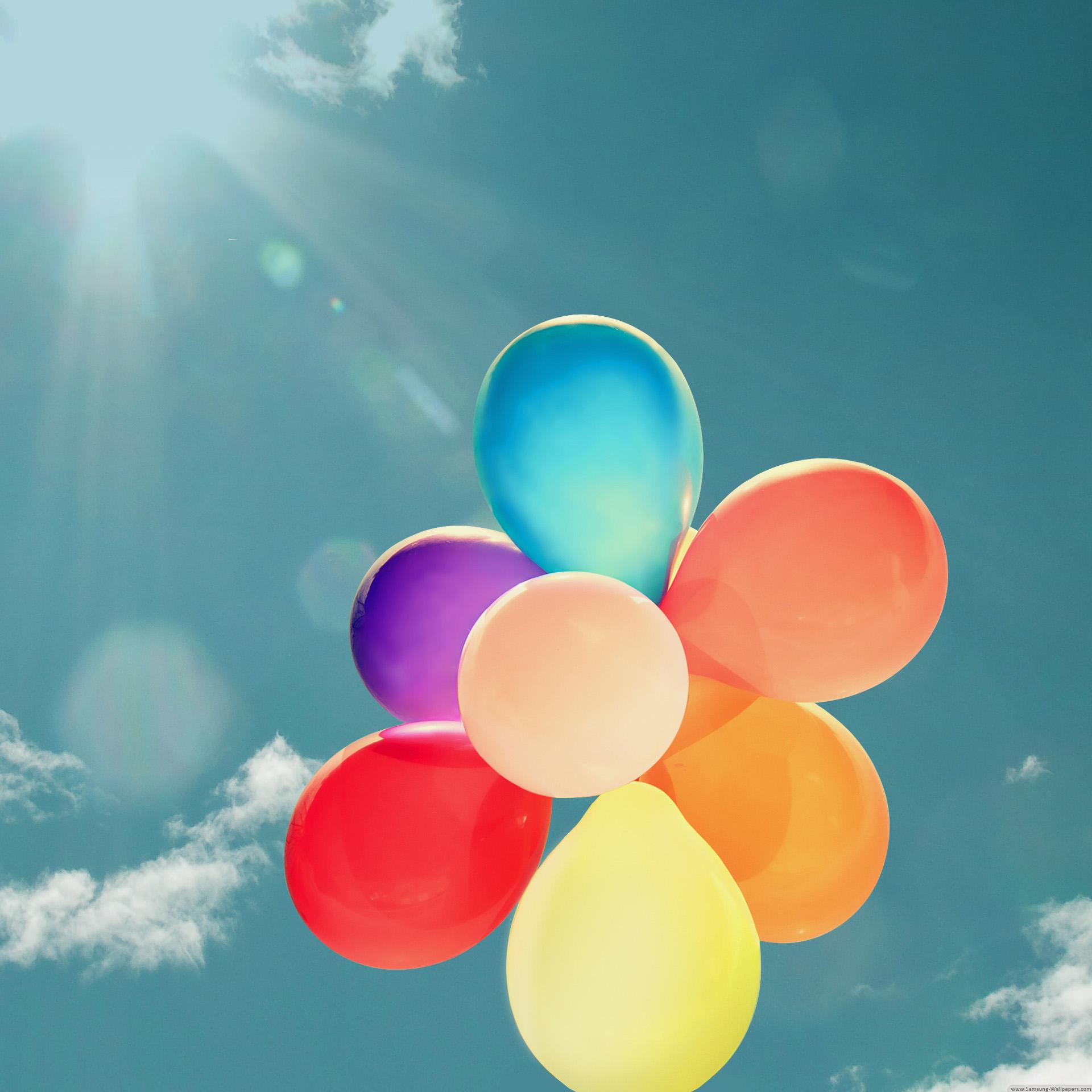 Colorful Balloons HD Wallpaper