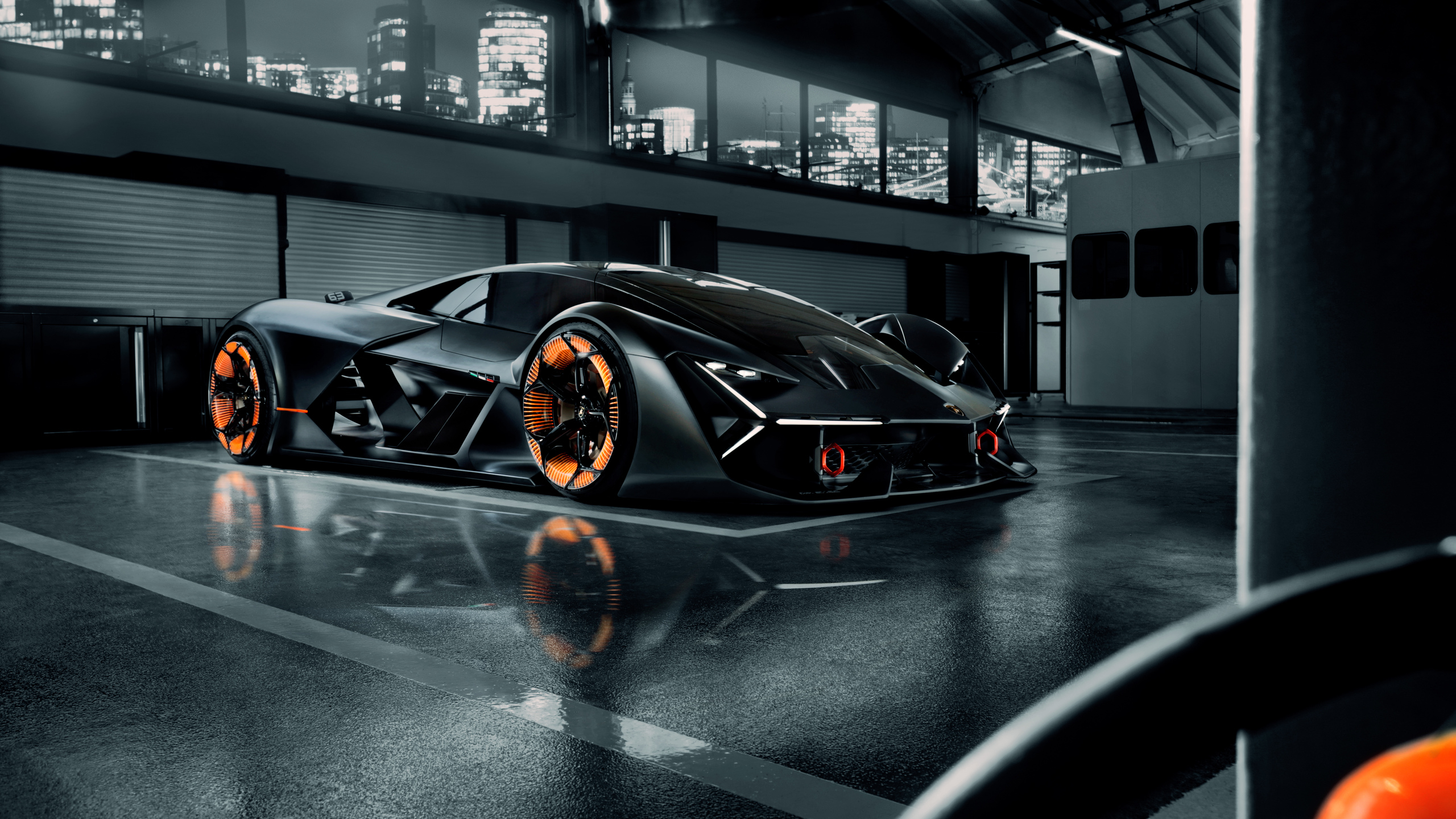 Lamborghini Terzo Millennio 2019 1440P Resolution