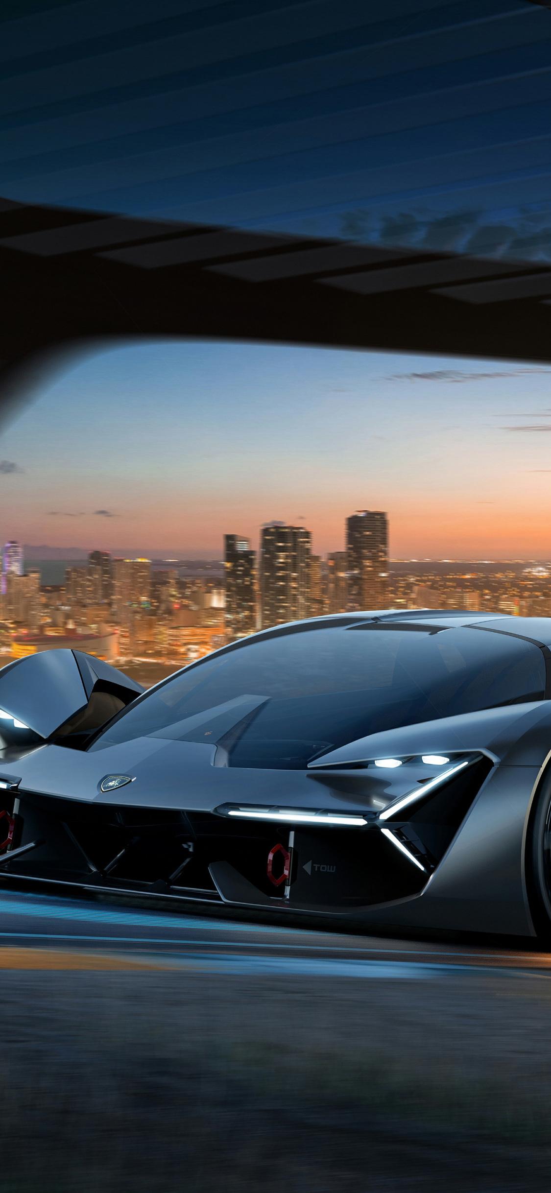 Lamborghini Terzo Millennio 2017 iPhone XS, iPhone