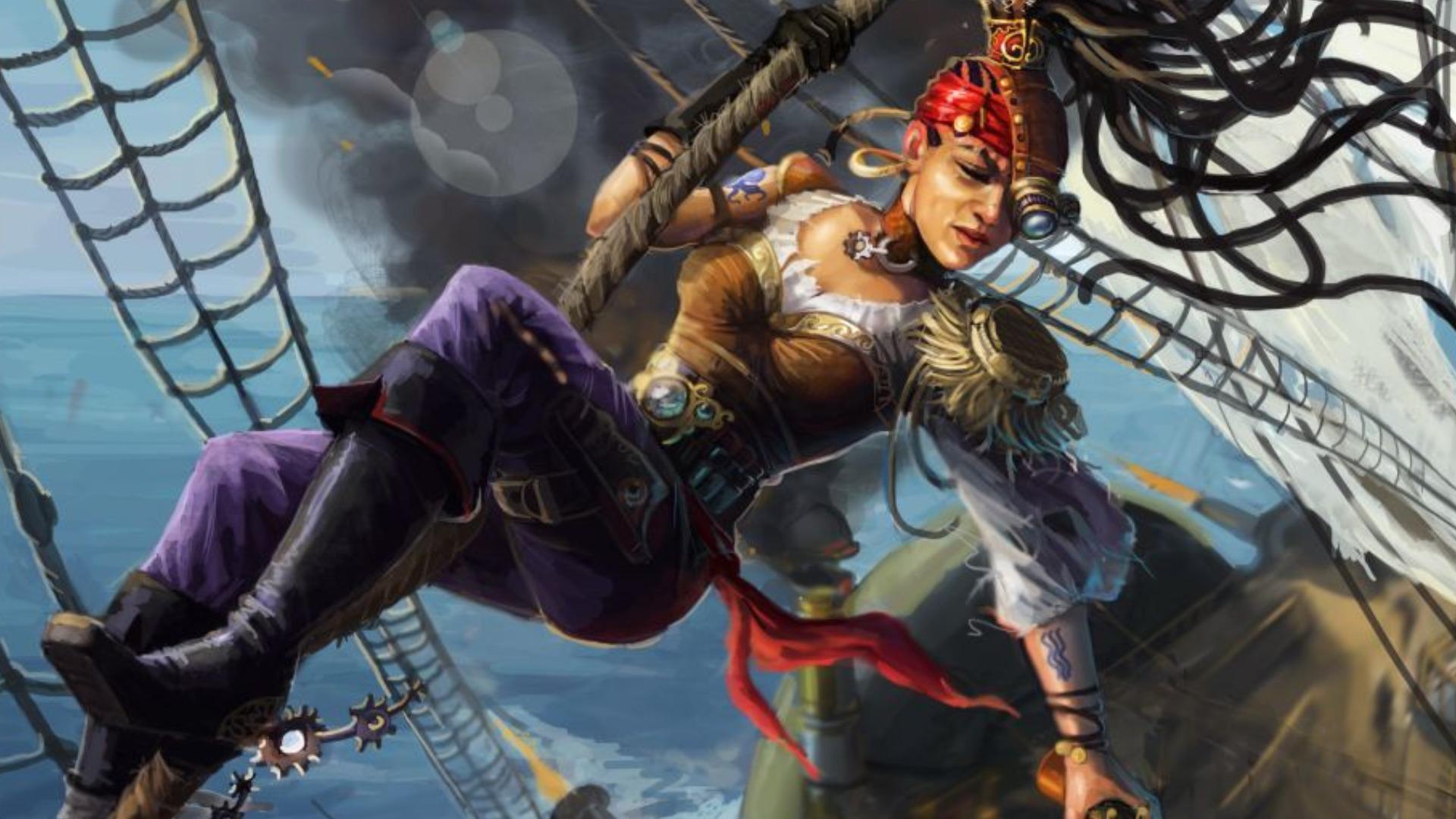 Pirate Wench Wallpaper. Pirate Wench