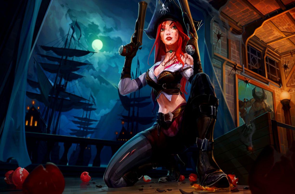 Pirate League Of Legends Miss Fortune League. Wallpaper
