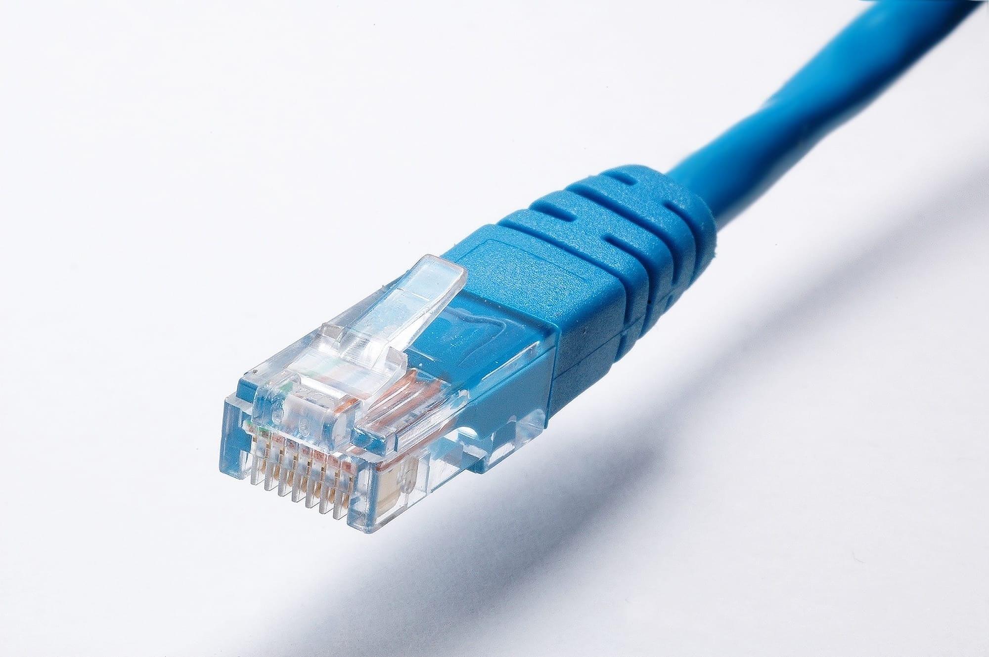 Blue Ethernet Cable · Free