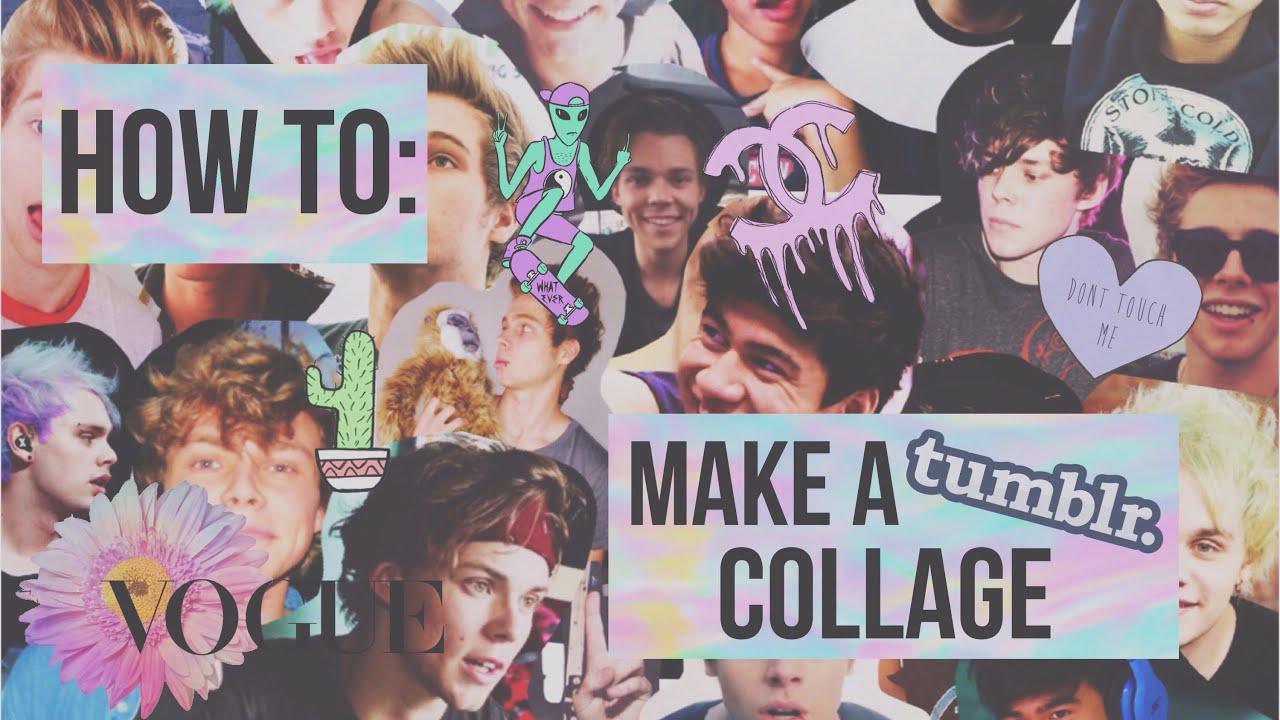 How To: Make a Tumblr Collage! ♡