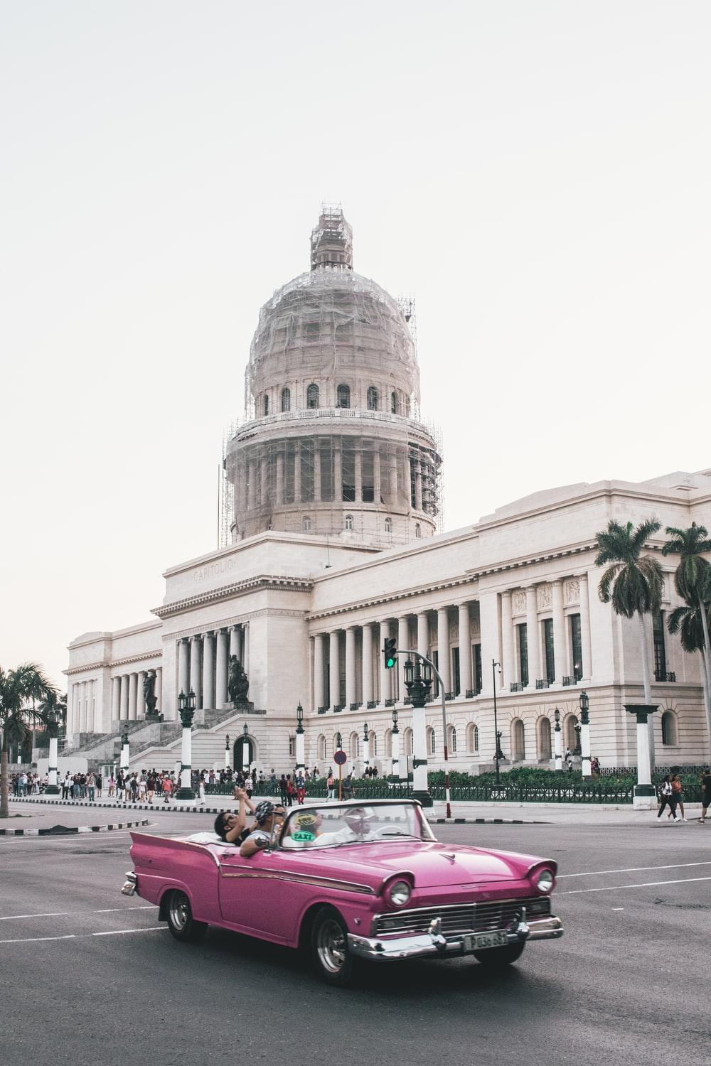 Pink Car Picture. Download Free Image