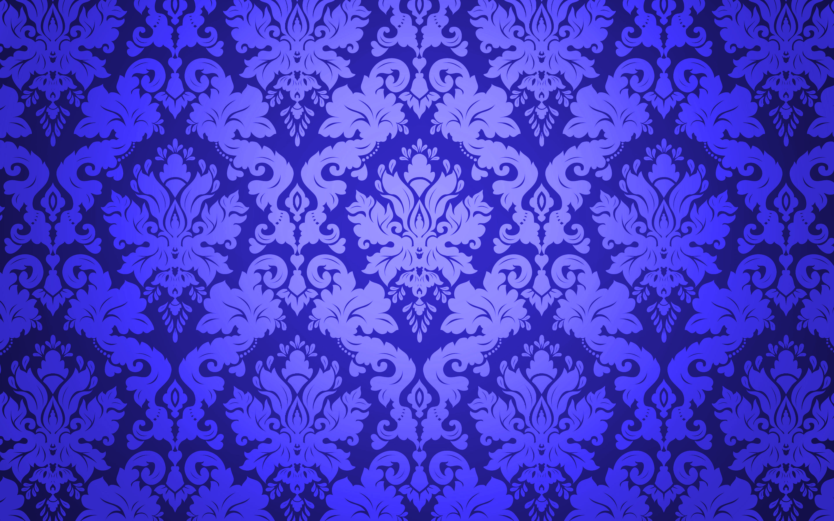 Download wallpaper purple damask background, damask floral