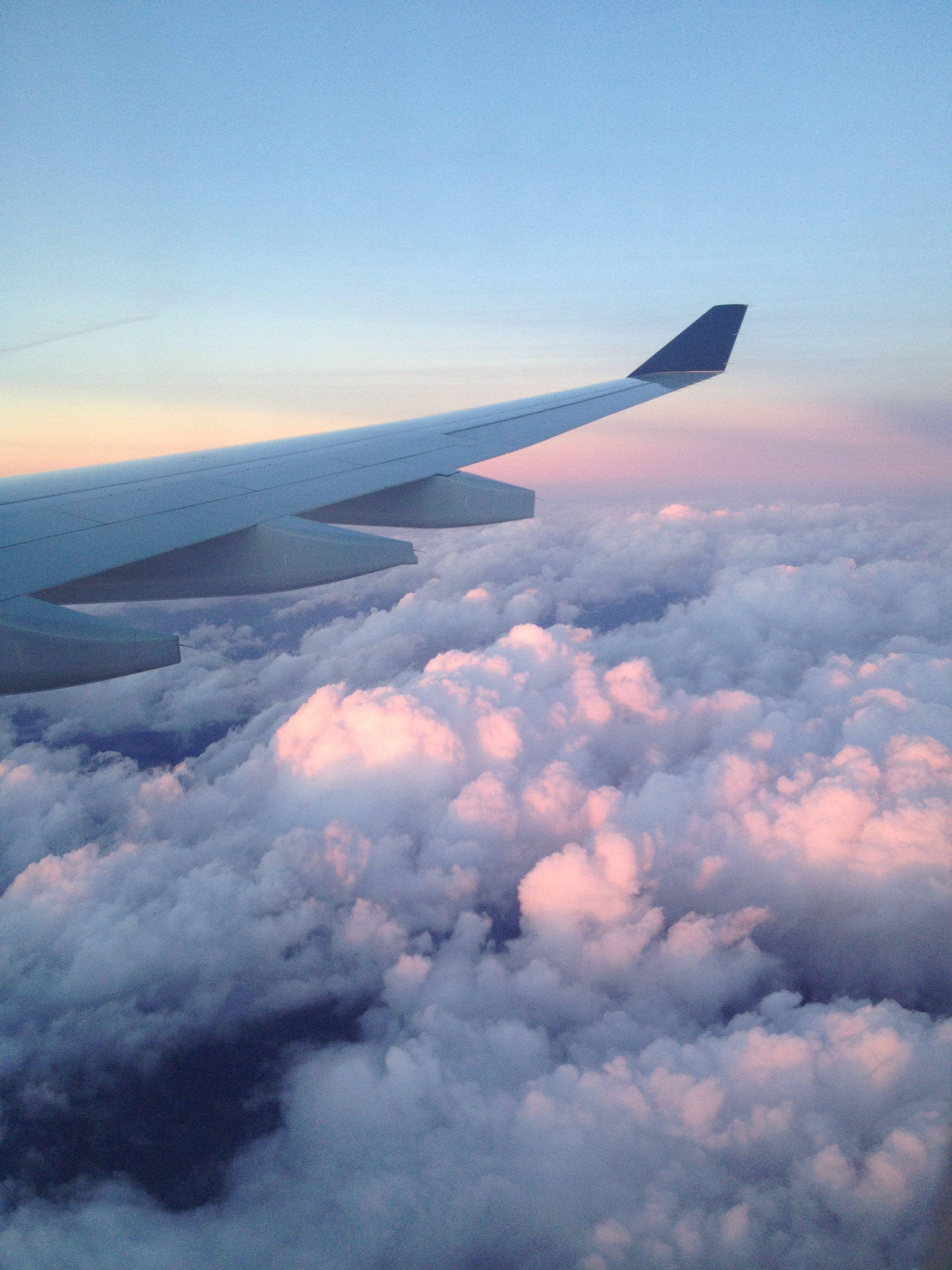 flight home. photography. Airplane photography