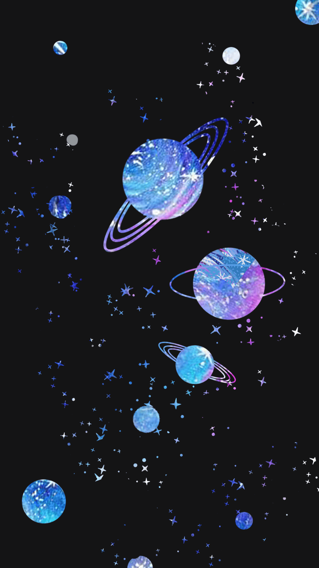 Dark iPhone wallpaper. Planets wallpaper, Wallpaper space, Galaxy