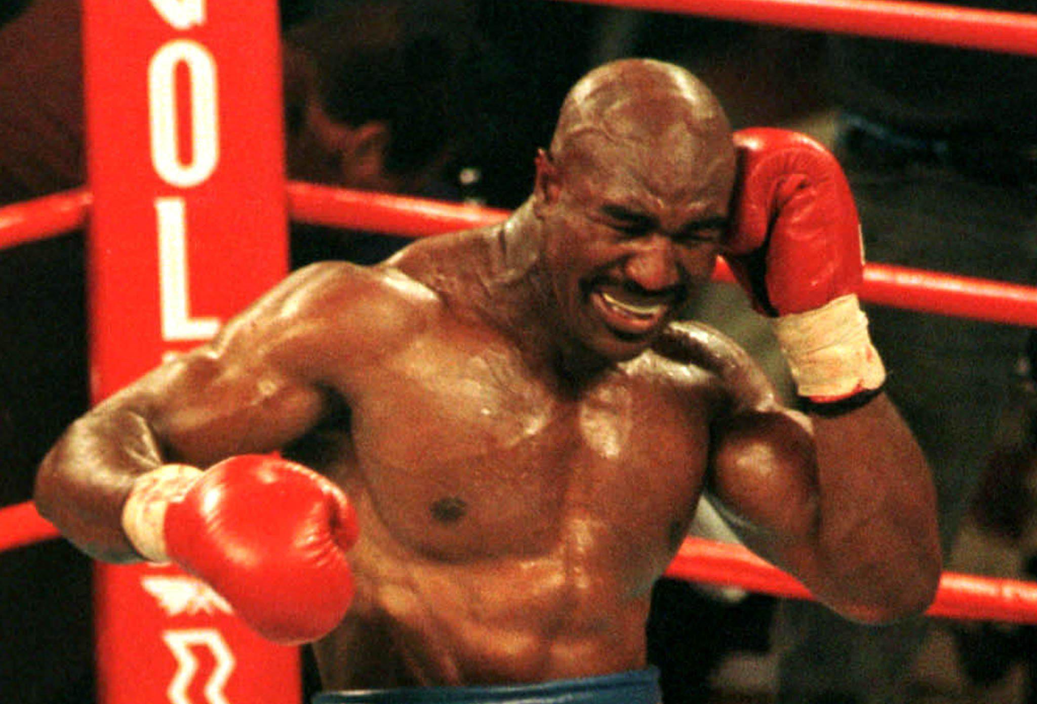 Mike Tyson bit a chunk of Evander Holyfield's ear off 20