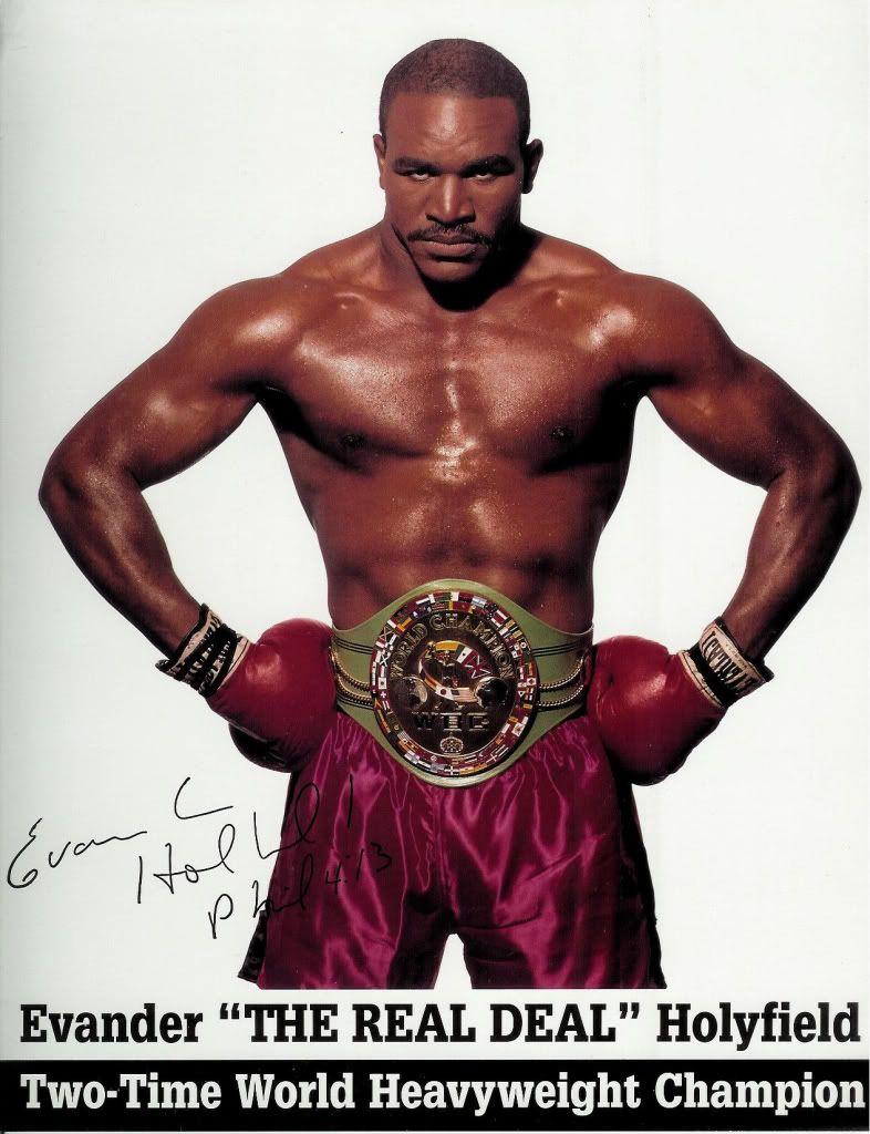 Evander Holyfield. Sports. Boxing records, World boxing