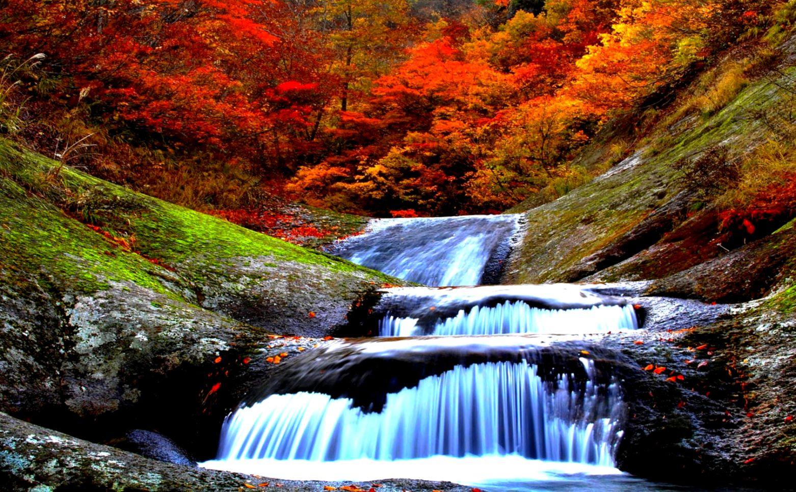 Autumn Waterfall