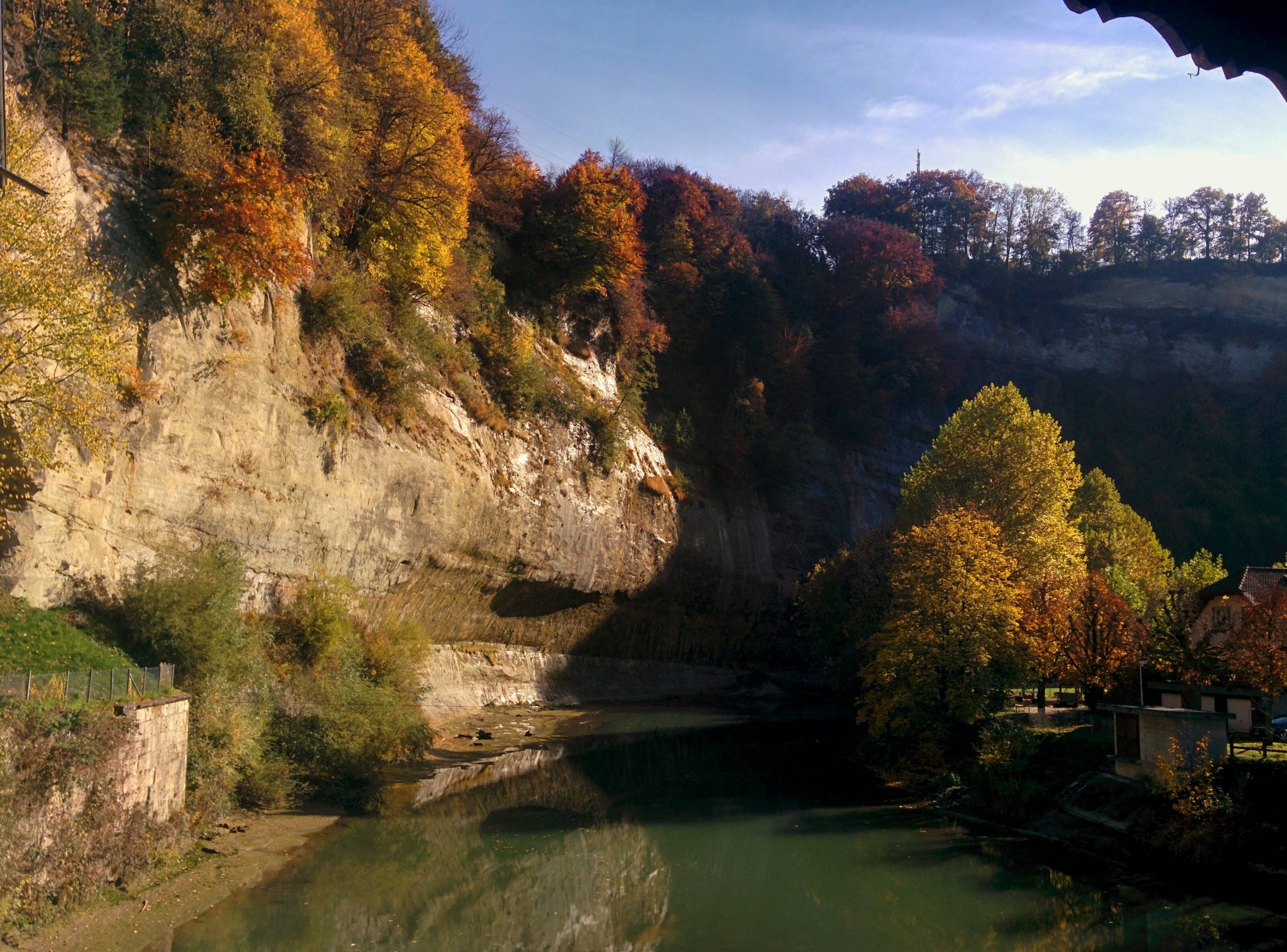 Autumn is Coming to Fribourg in Switzerland HD wallpaper