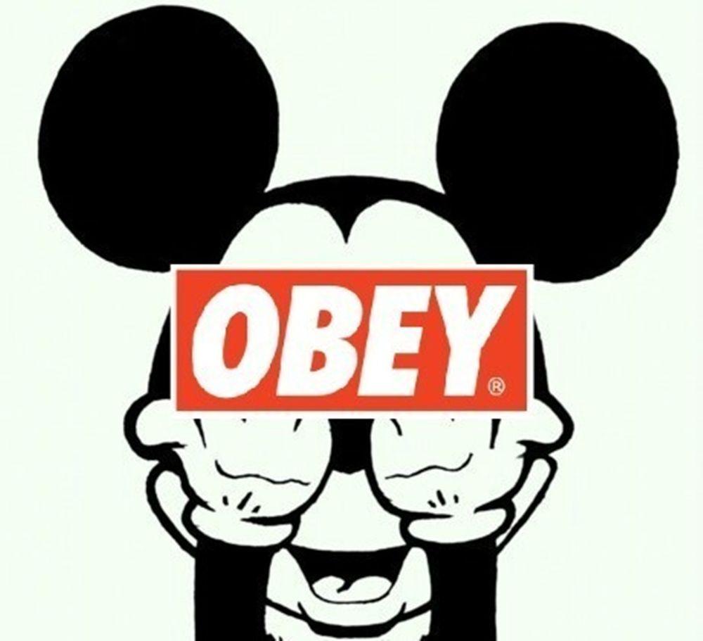Mickey Mouse Obey Wallpapers.