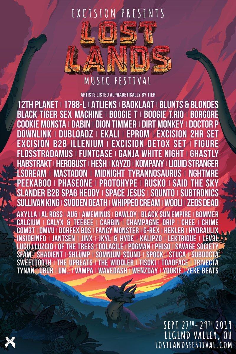 Excision Reveals Full Lineup for Lost Lands 2019.com