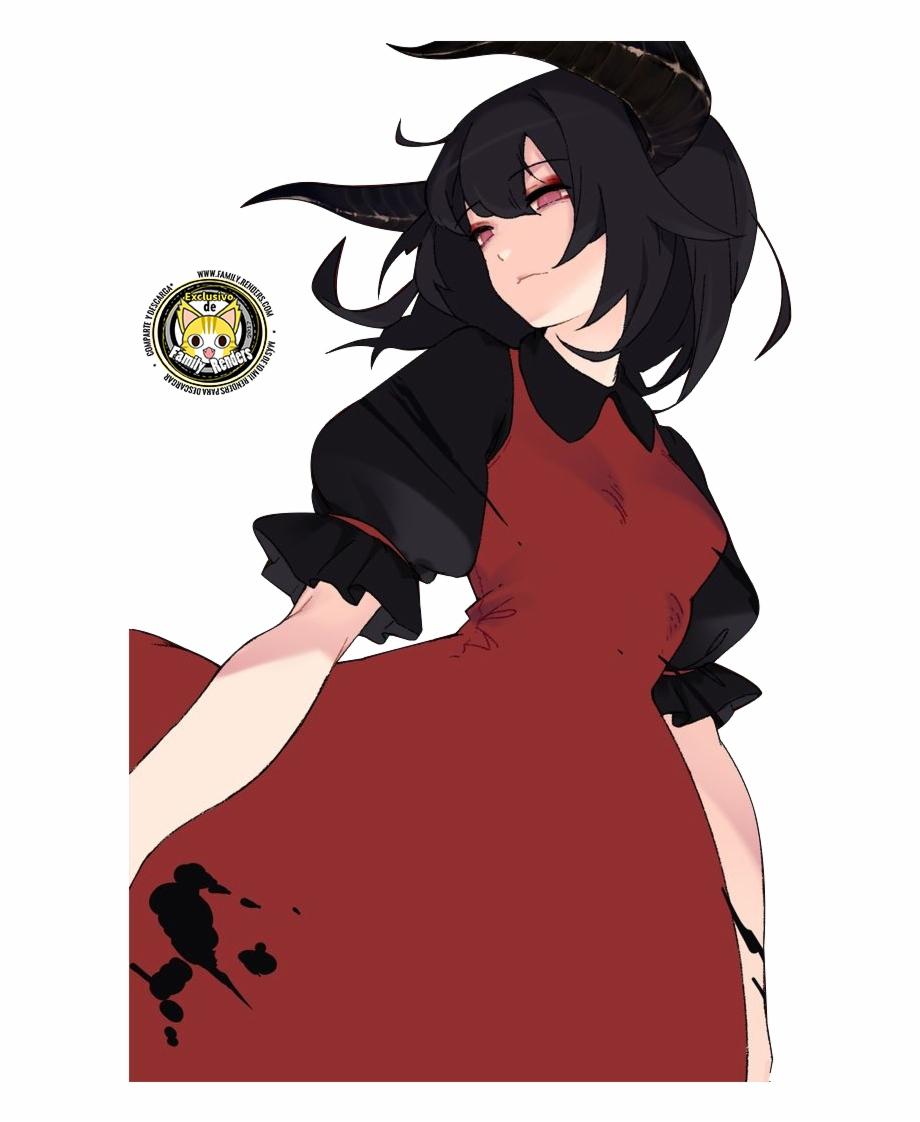 Anime Demon Girl Render, Transparent Png Download For Free