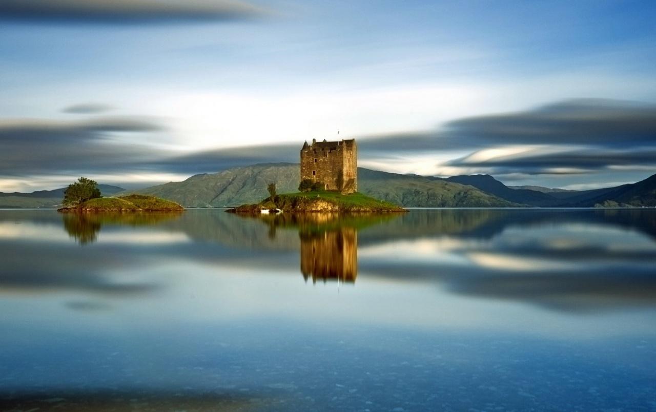 Castle Stalker Scotland wallpaper. Castle Stalker Scotland
