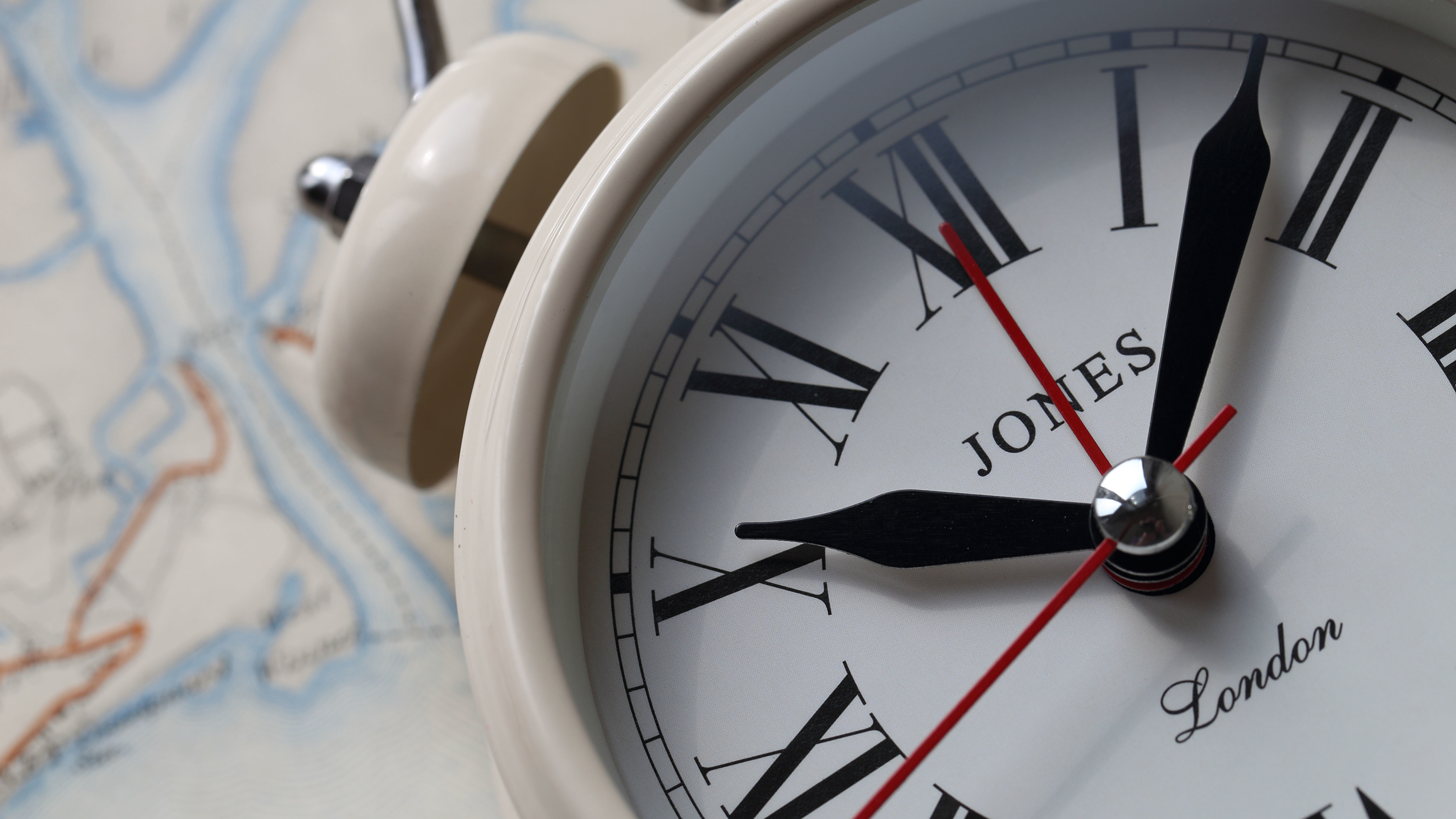 Wallpaper Brexit Clock Alarm clock Clock face Closeup 3840x2160