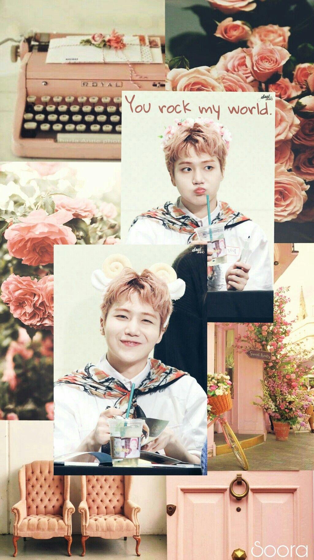 Soora #lockscreen #wallpaper #própria #Jinho #Pentagon