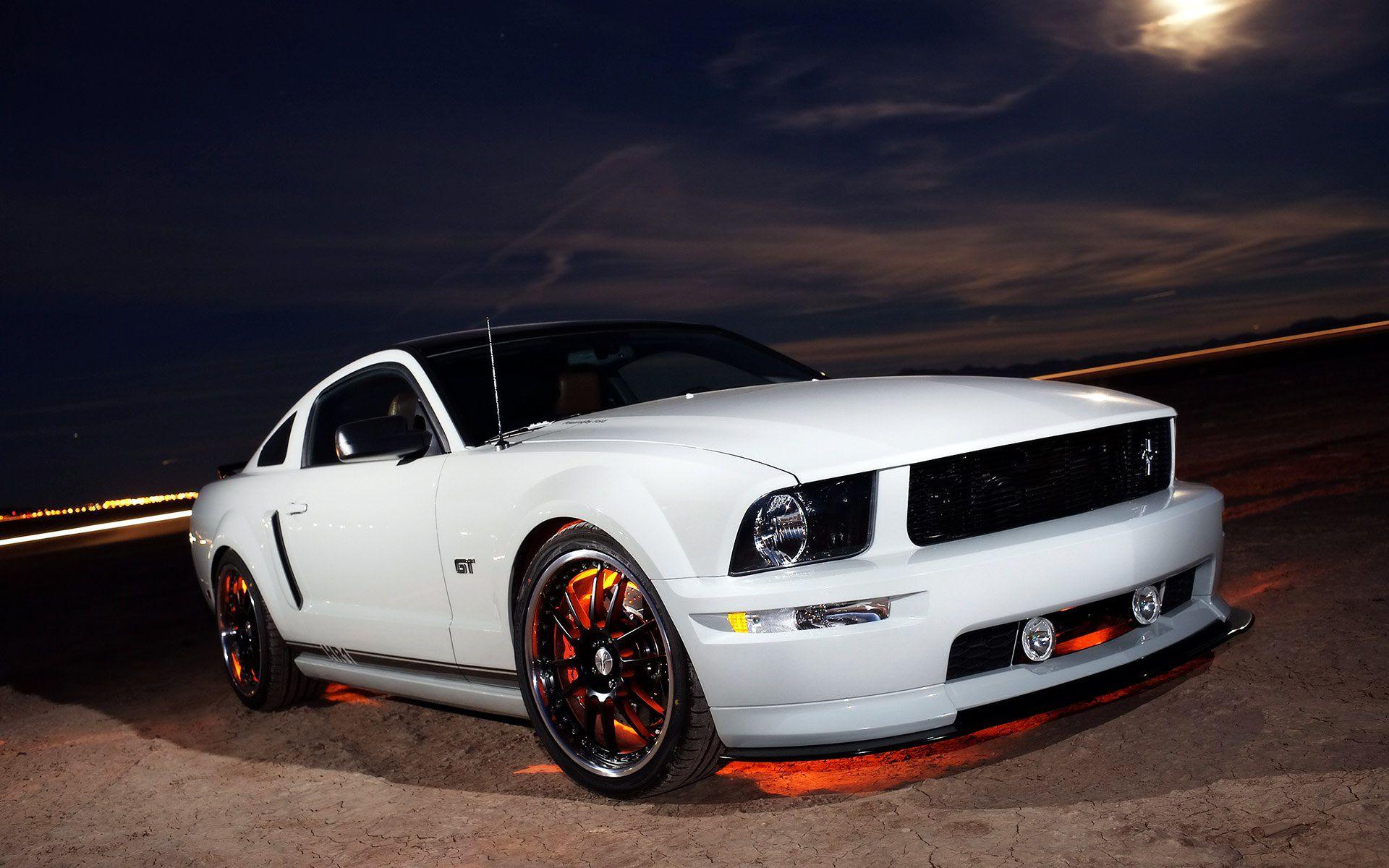 Putting the performance in Performance White!. Mustang