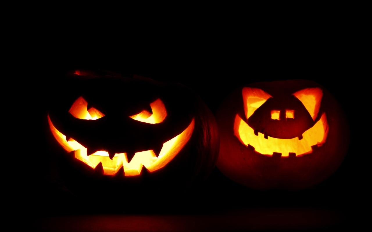Halloween pumpkin Mac Wallpaper Download