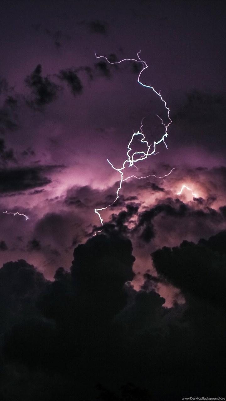 Dark Thunder Clouds Skyscape iPad Air Wallpaper Download