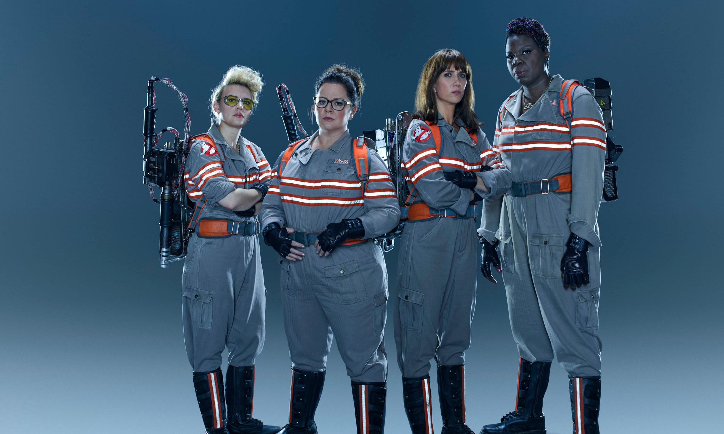 Jillian Holtzmann, Abby Yates, Erin Gilbert and Patty Tolan