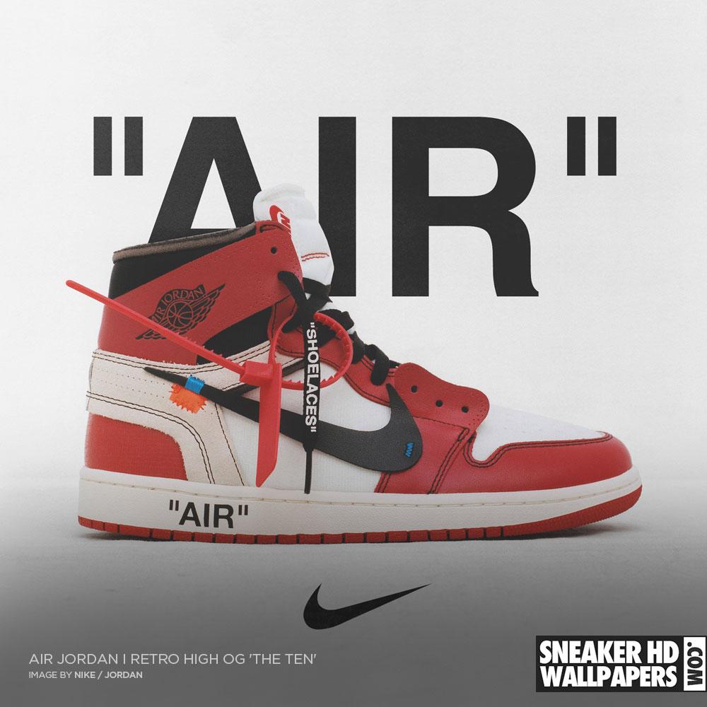 jordan 1 off white background