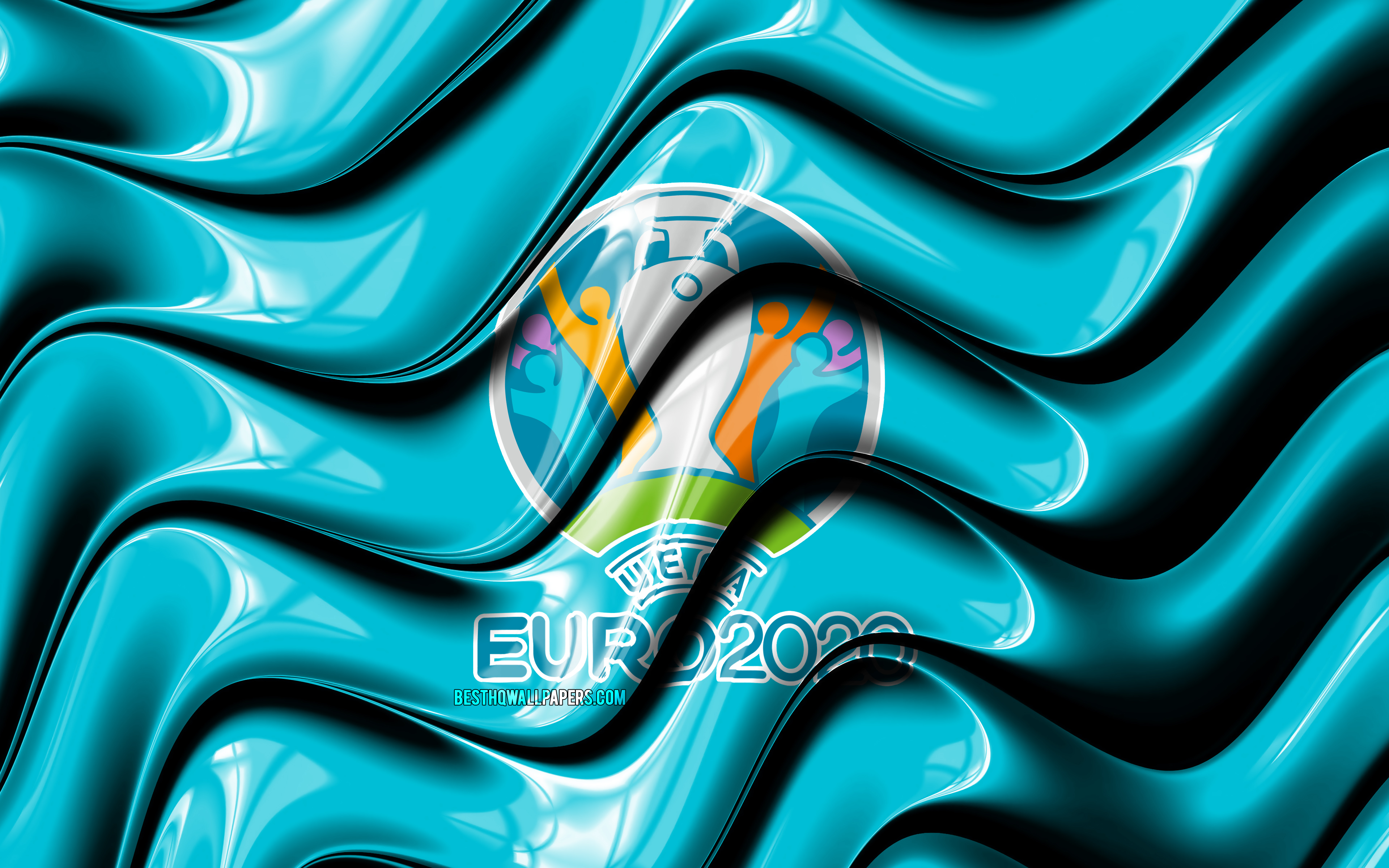 Download wallpapers Euro 2020 flag, 4k, UEFA Euro 2020, Flag
