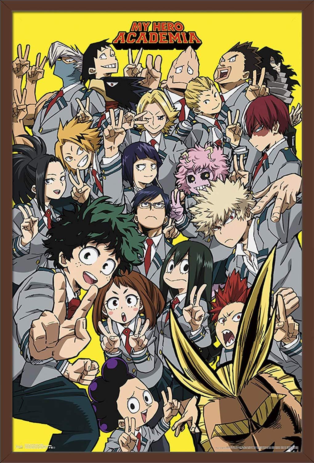 Trends International My My Hero Academia Wall Poster, 22.375 x 34, Multicolor
