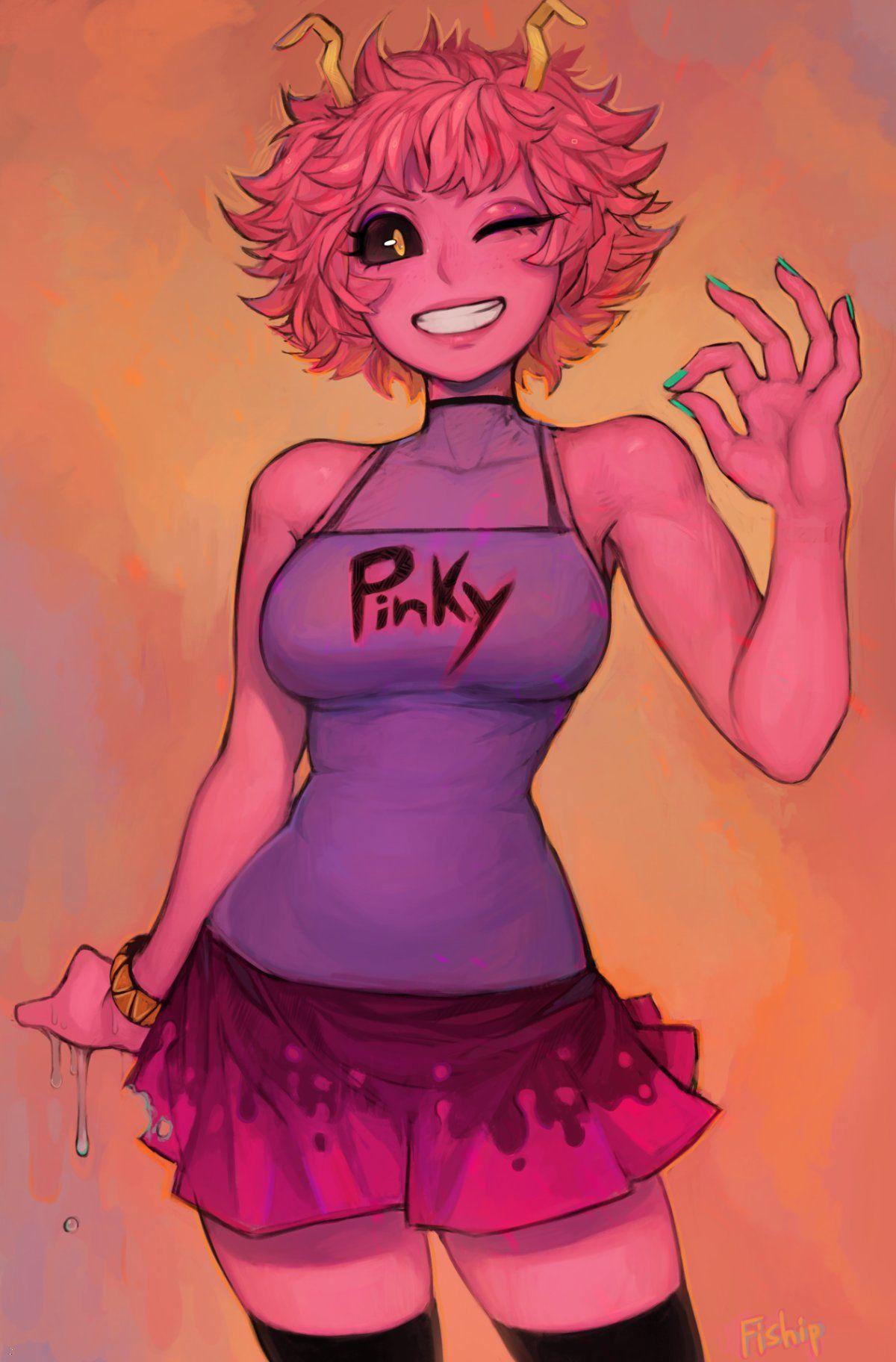 HeroAca, Mina by Matilda Fiship. Anime / Shonen Demon