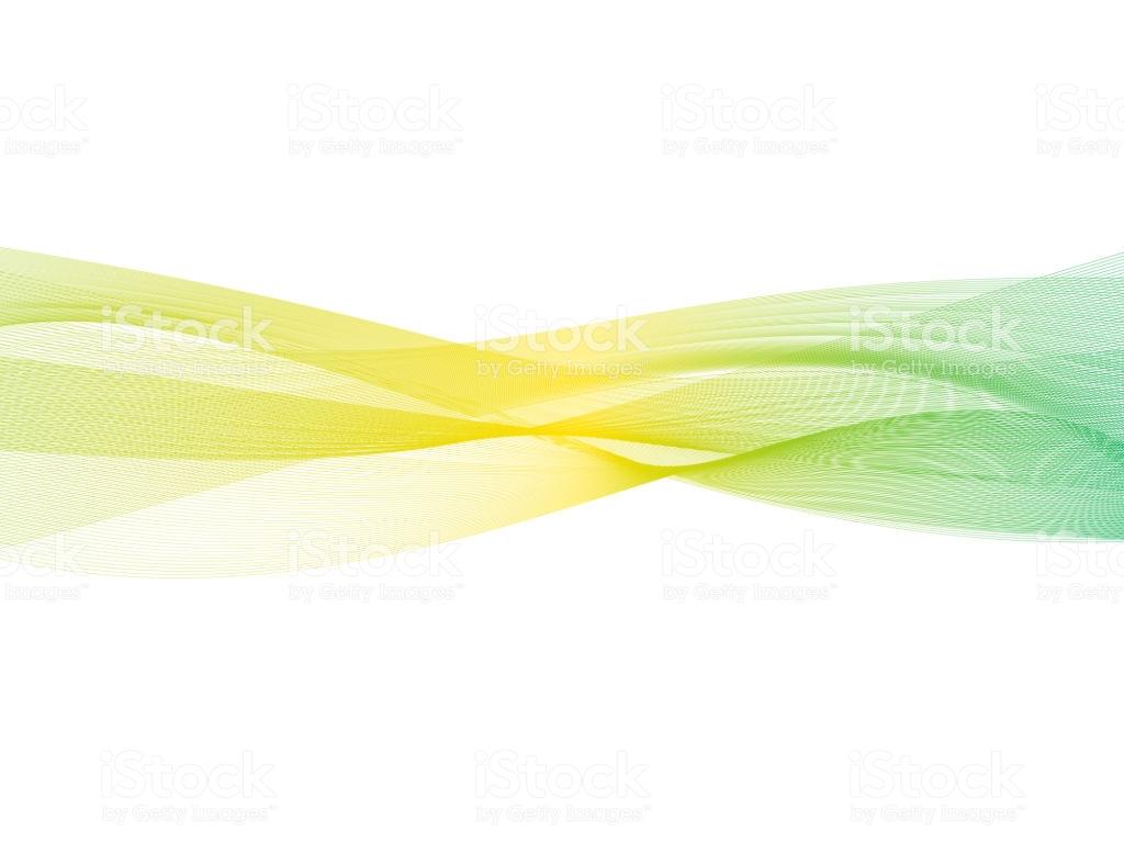 Abstract Transparent Yellowgreen Gradient Wave Background