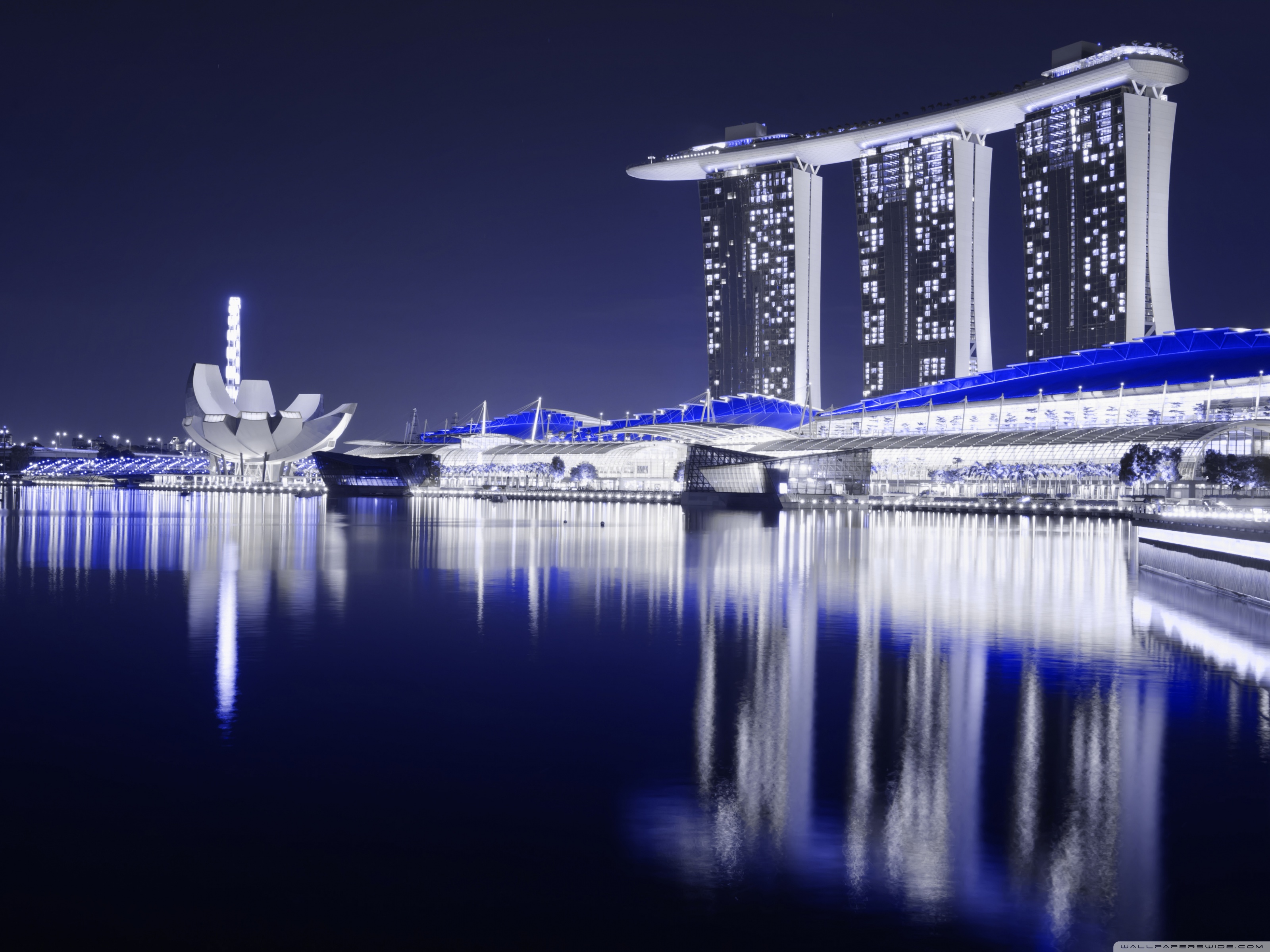 Marina Bay Sands, Singapore ❤ 4K HD Desktop Wallpaper