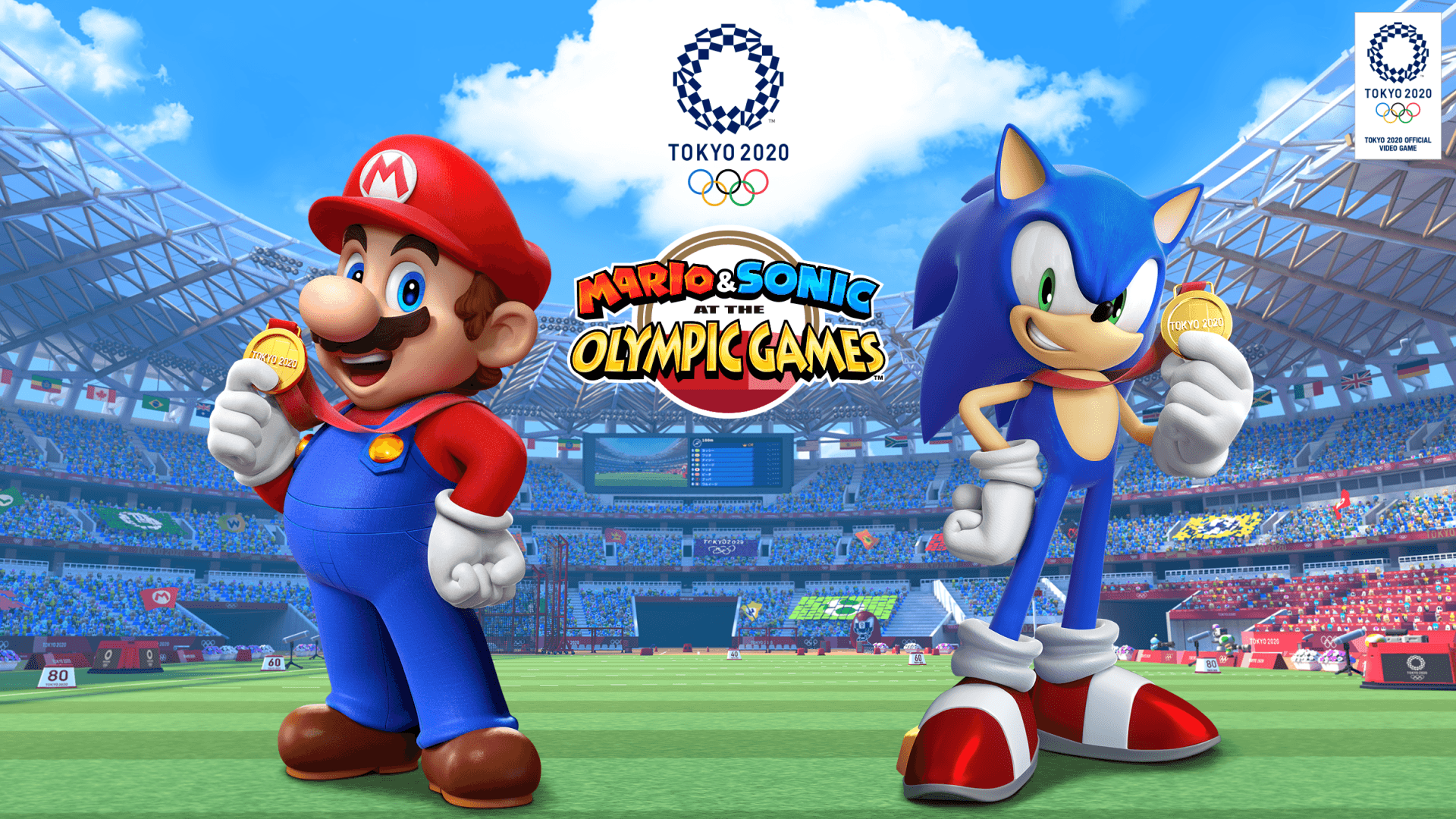 Mario & Sonic at the Olympic Games Tokyo 2020 HD Wallpaper and Background Image
