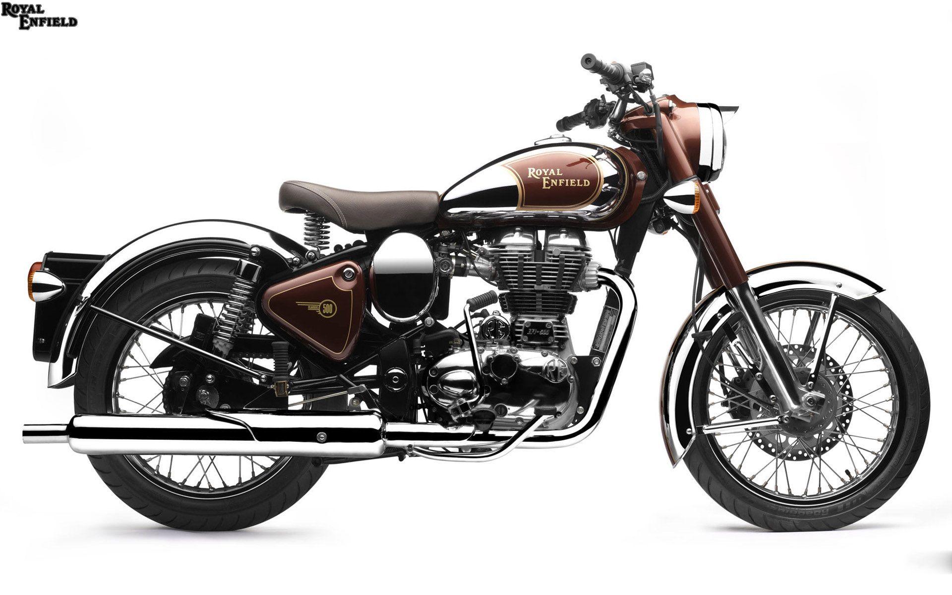 Royal Enfield Classic Chrome Wallpaper For Free Download