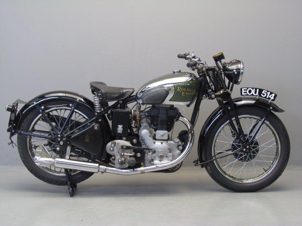 Vintage Royal Enfield Bikes Between 1910 1950