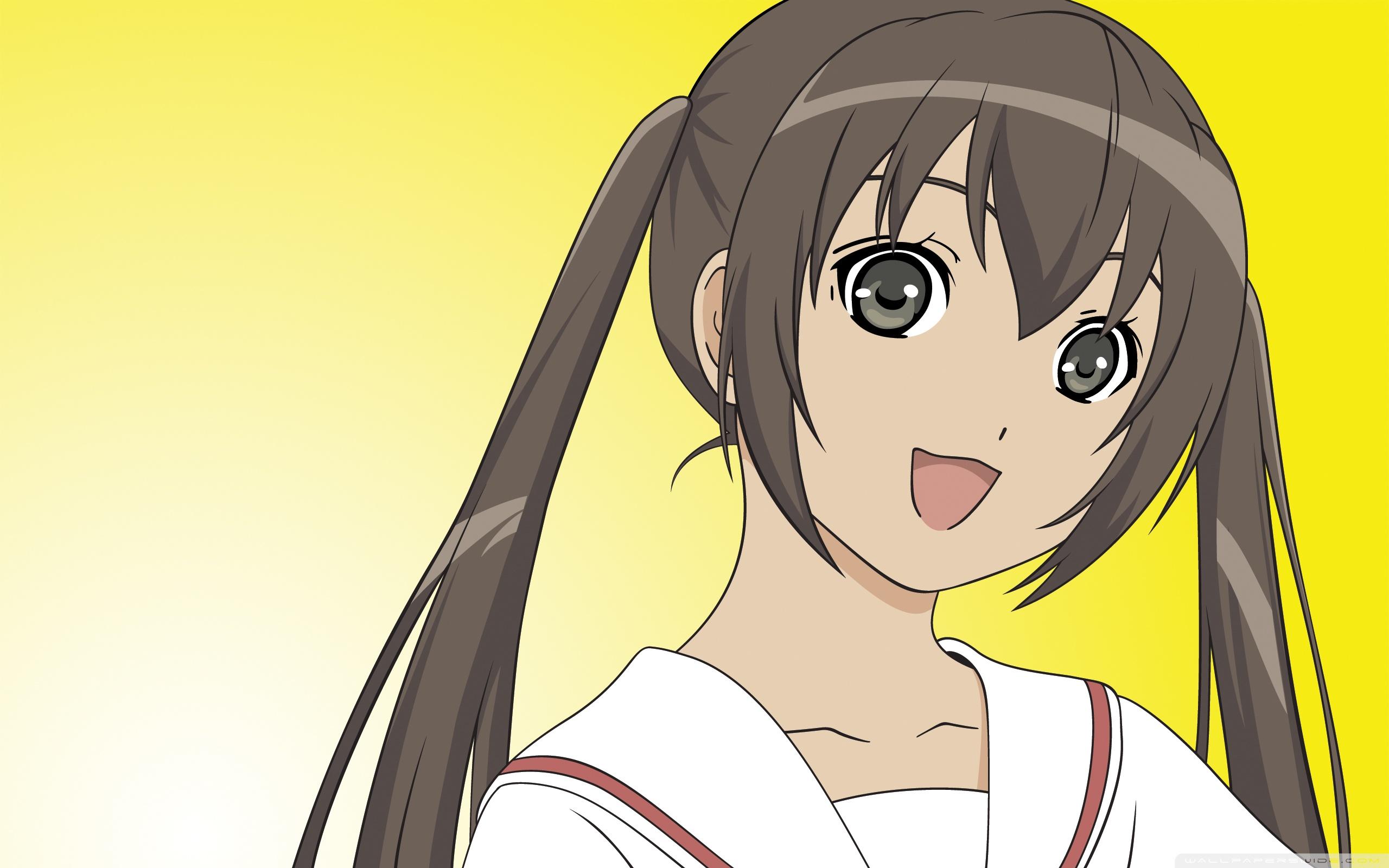 Anime Happy Girl ❤ 4K HD Desktop Wallpaper for 4K Ultra HD