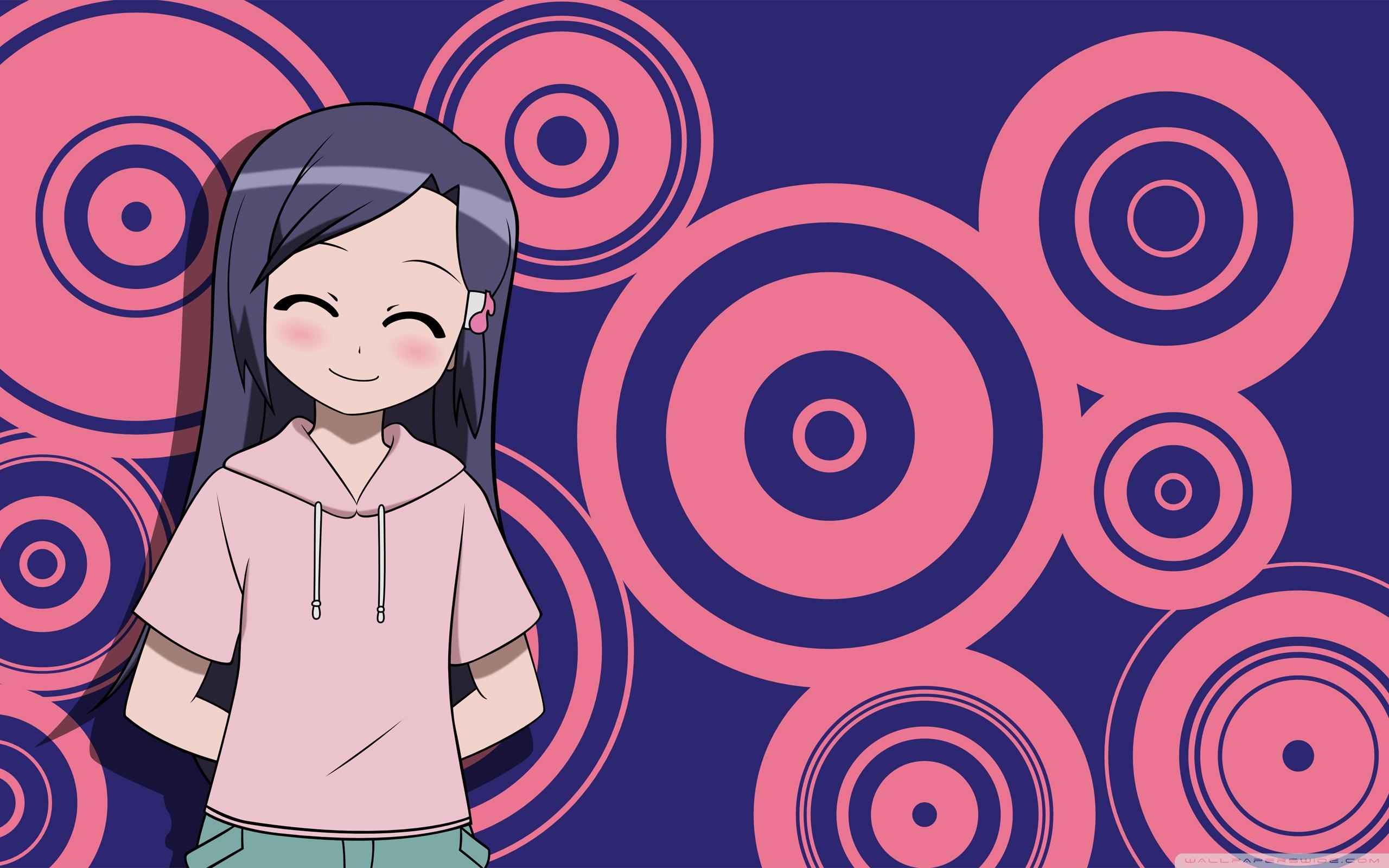 Happy Girl Anime Ultra HD Desktop Background Wallpaper for 4K UHD