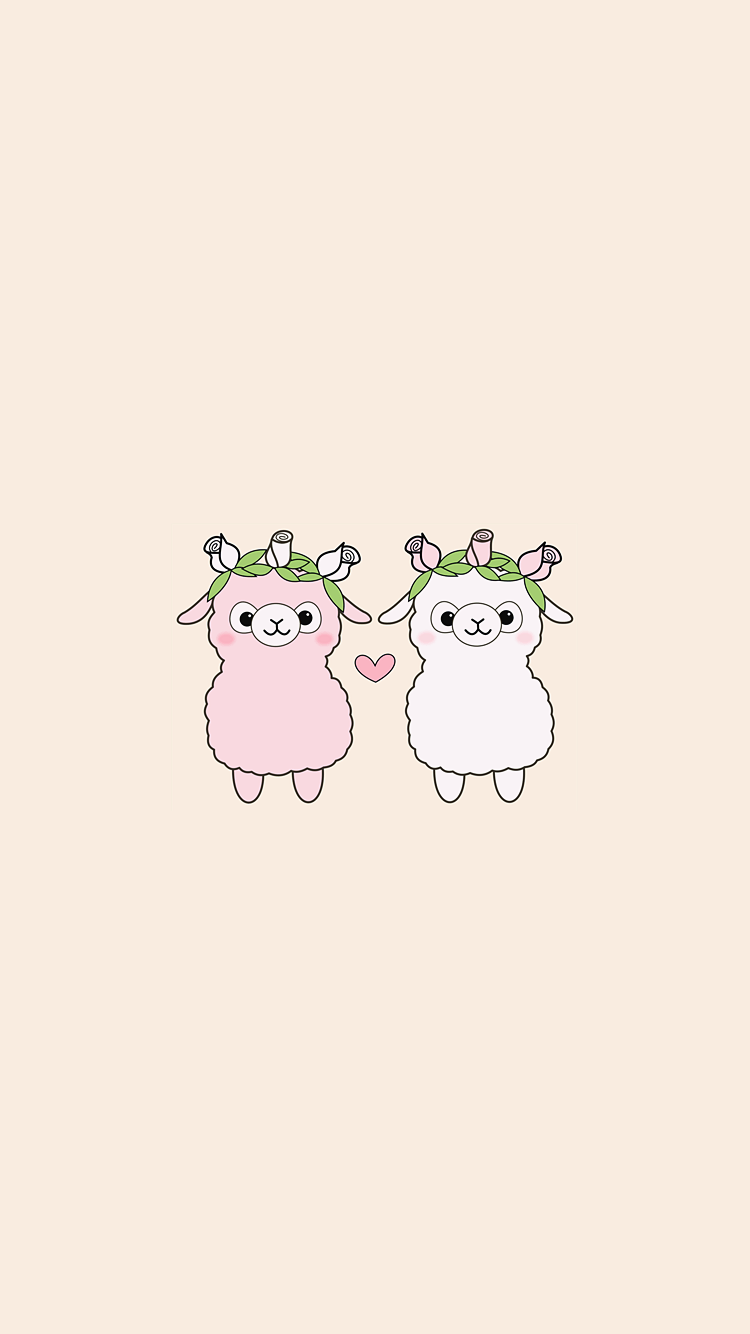 Kawaii Alpaca Wallpapers - Wallpaper Cave