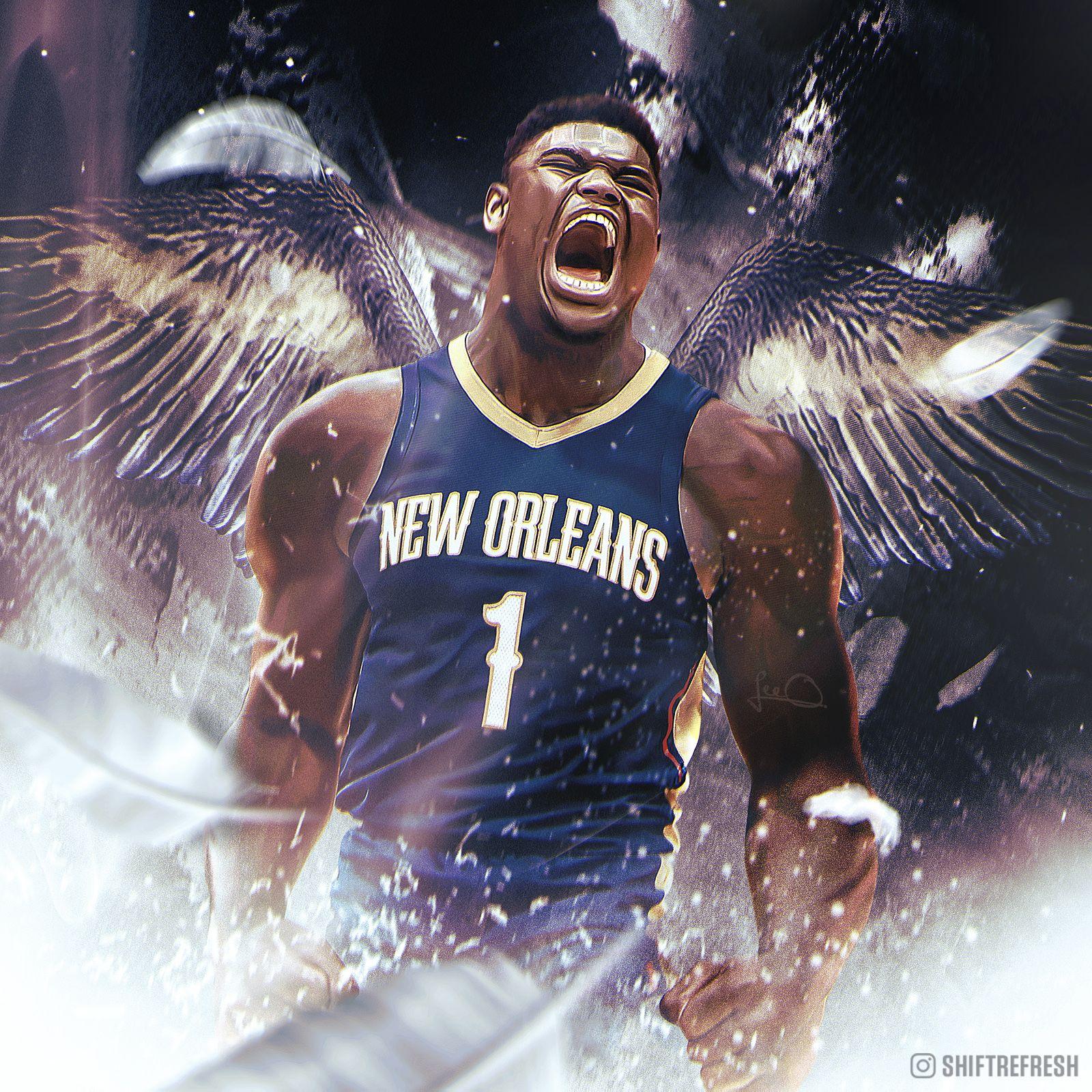 Zion Williamson Orleans Pelicans #shiftrefresh