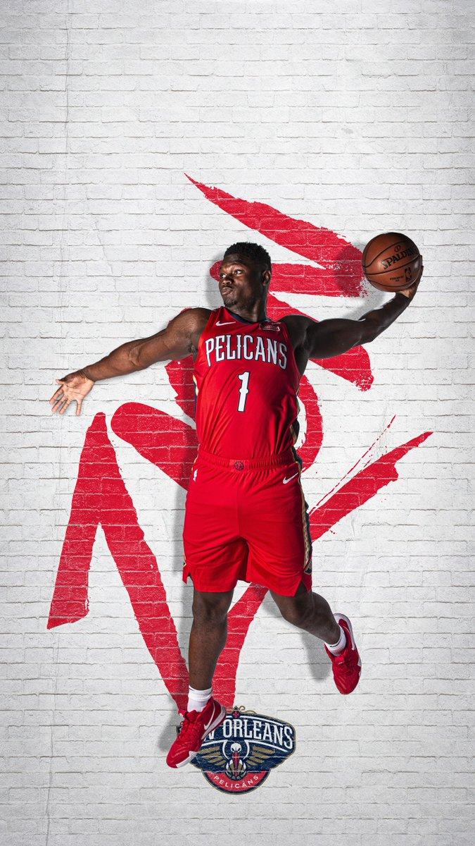 Zion Williamson New Orleans Pelicans Wallpapers Wallpaper Cave