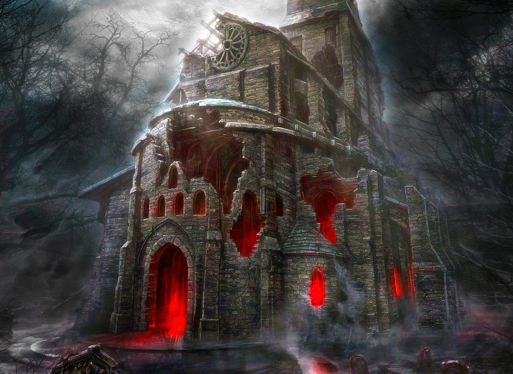 Spooky Castle Wallpaper. Free Castle Downloads