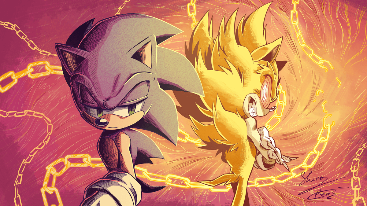 Fleetway Sonic by alvezfabricioXD on DeviantArt