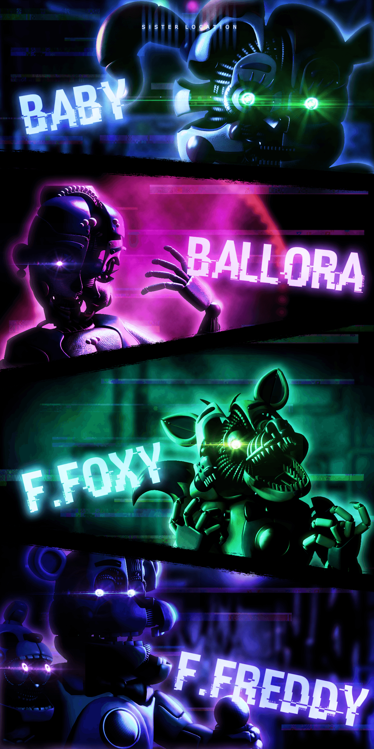 Ballora Foxy Five Nights at Freddys Sister Location HD FNAF Wallpapers   HD Wallpapers  ID 46853