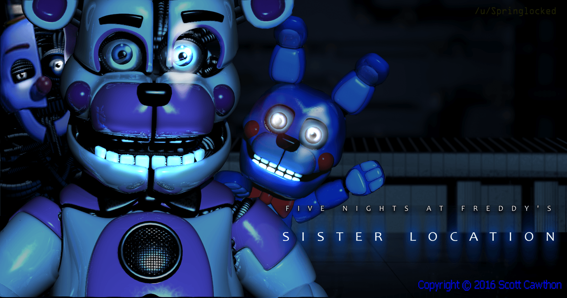 Sister Location Wallpaper // Game over, kid. FREDDY