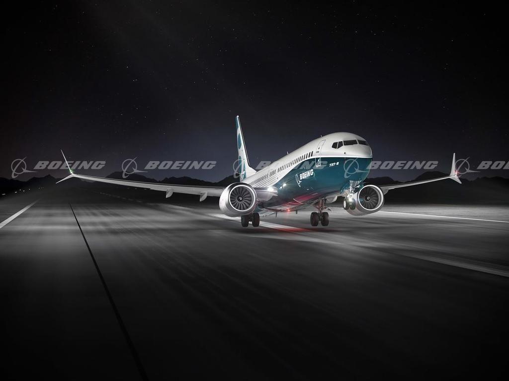 Boeing 737 800 Night Wallpaper