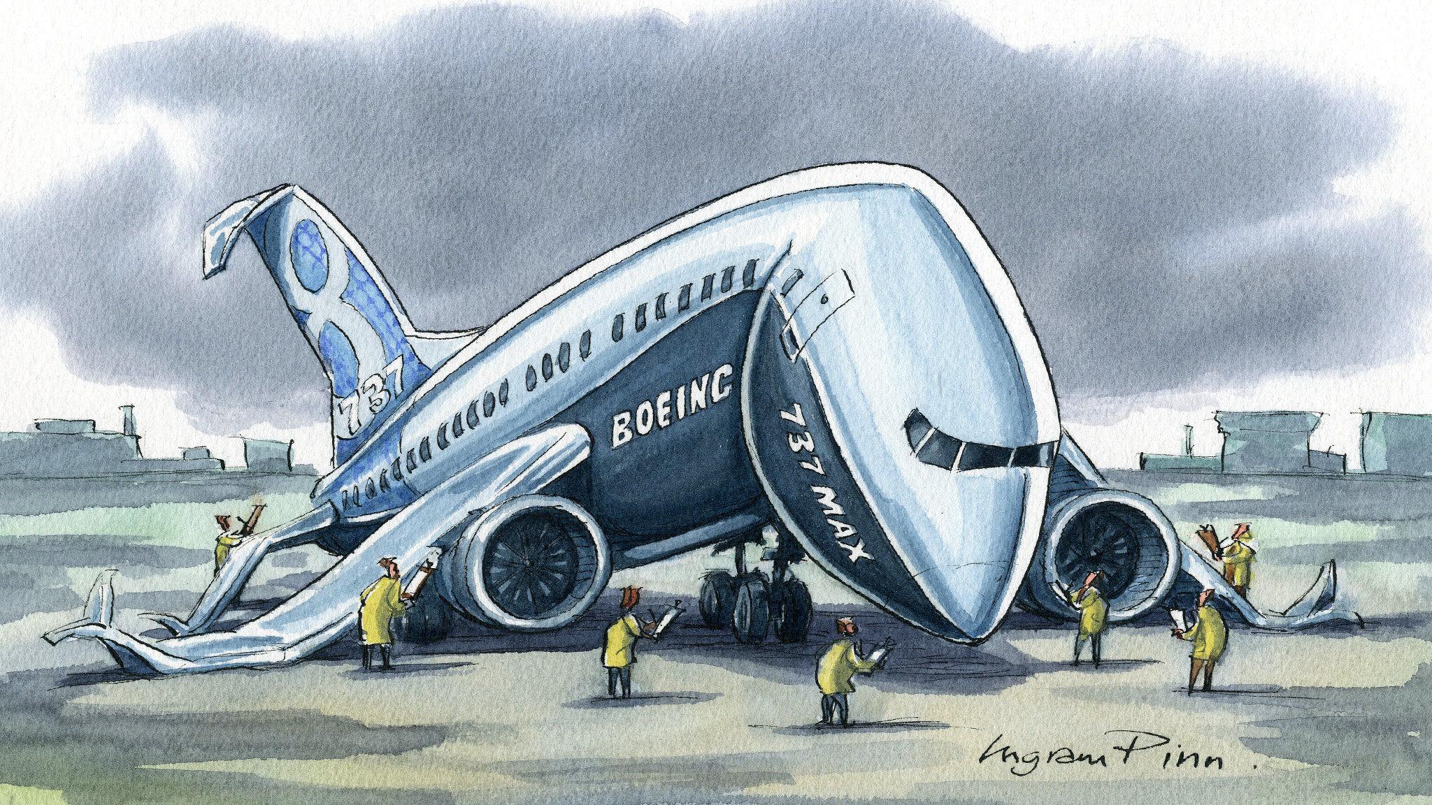 Боинг-737 катастрофа рисунки