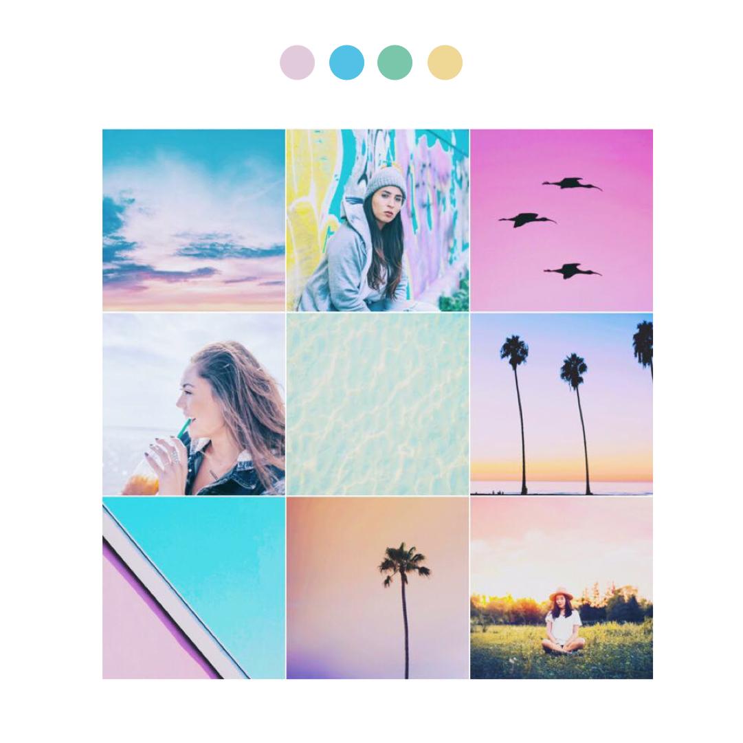 How to Make a Pastel Instagram Theme using Preview App