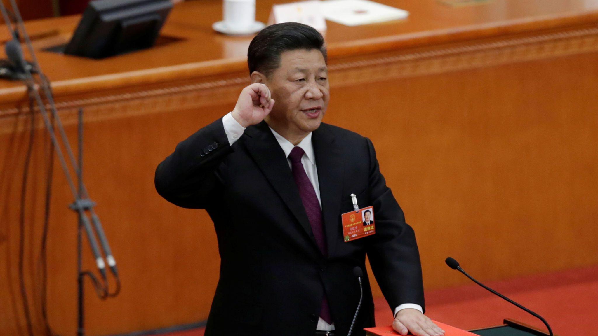 China's President Xi Jinping reappointed with no term limits